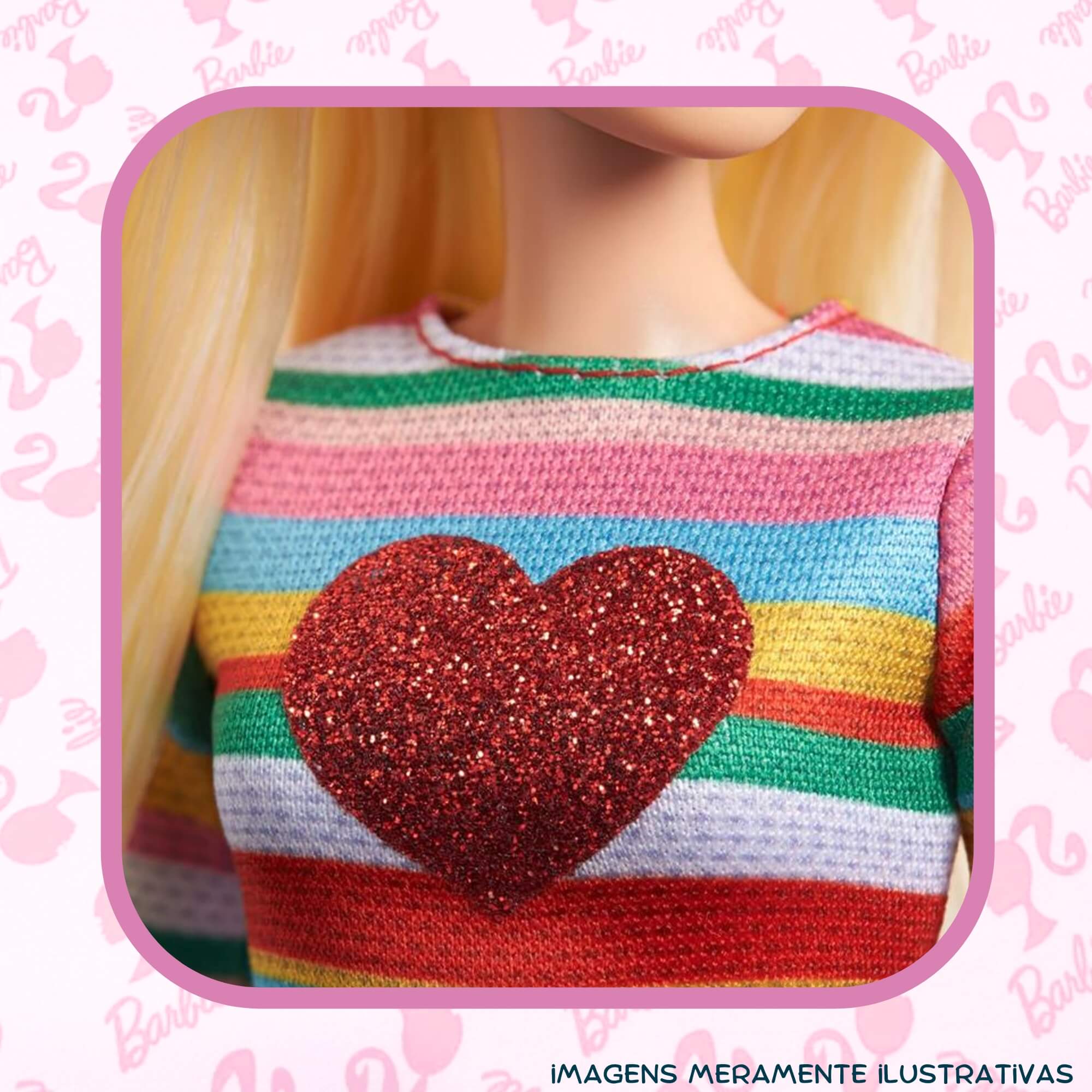 COMP Kit Boneca Infantil Barbie Acampamento Malibu Fashion + Bicama e Acessórios Sortidos Mattel
