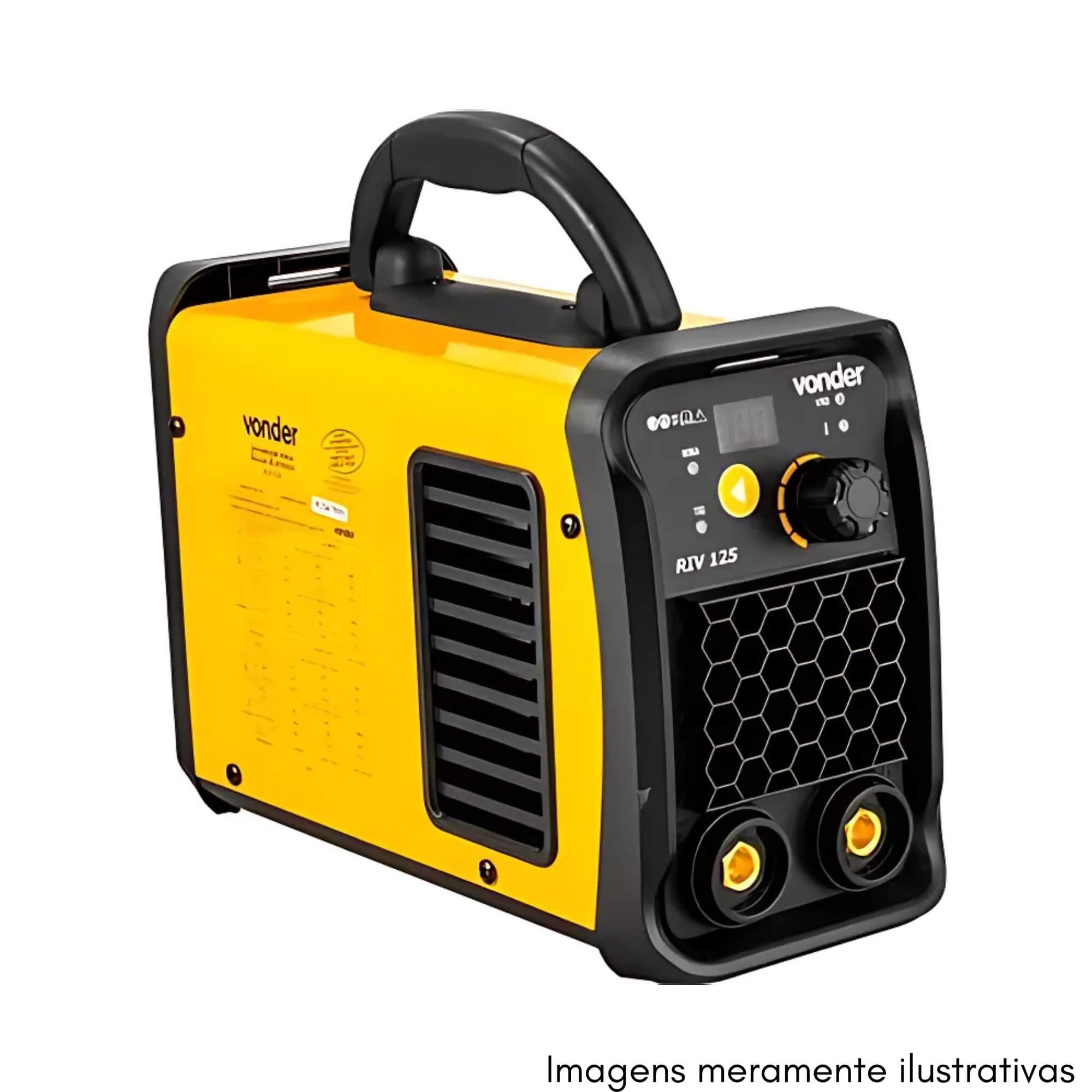 Inversor p/ Solda Eletrodo TIG 120 A IM 125 Máscara Escurecimento Tonalidade 11 Vonder - 6878125125
