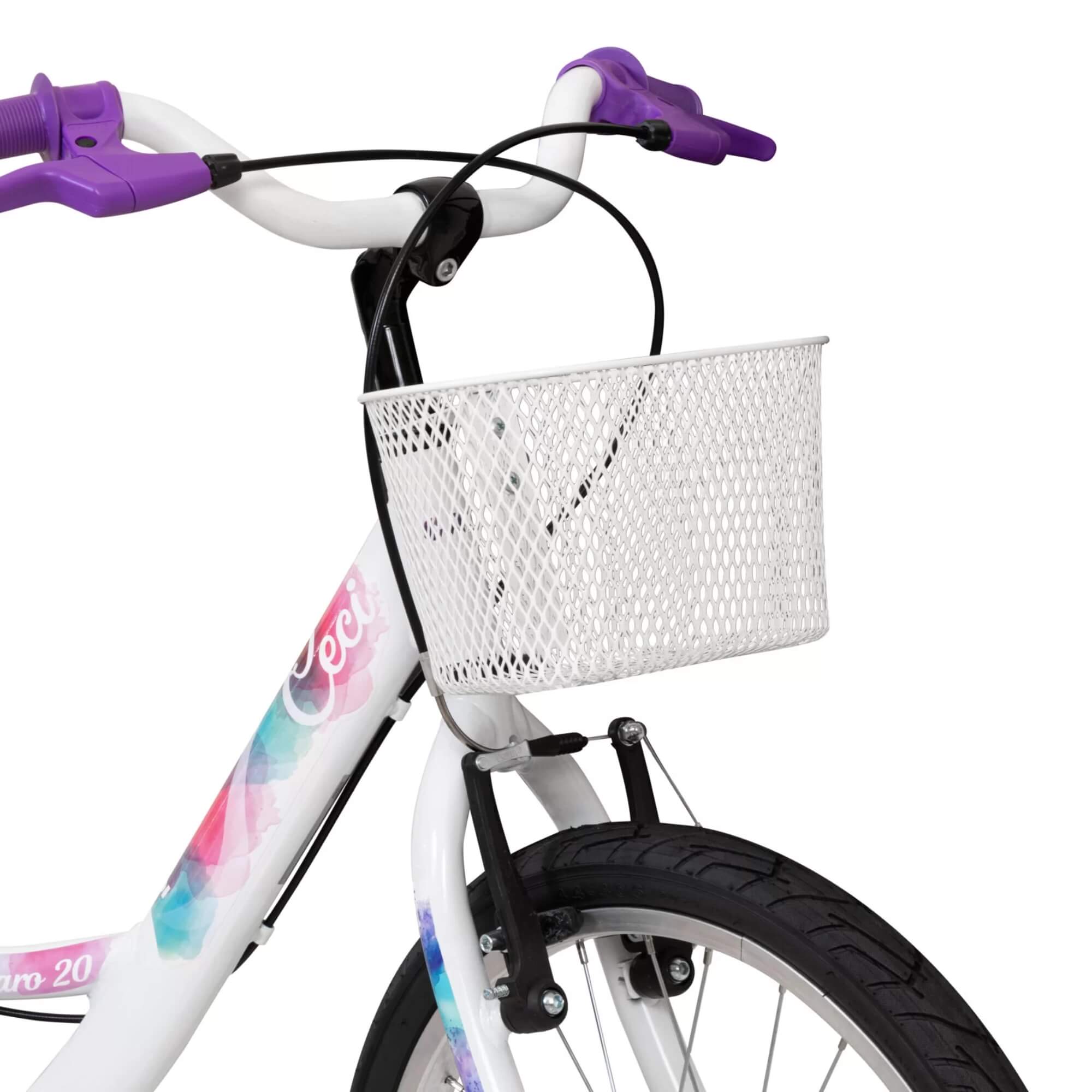 Bicicleta Infantil Ceci 20 Roda Livre 01 velocidade A25 Branca Caloi - 005256.19006
