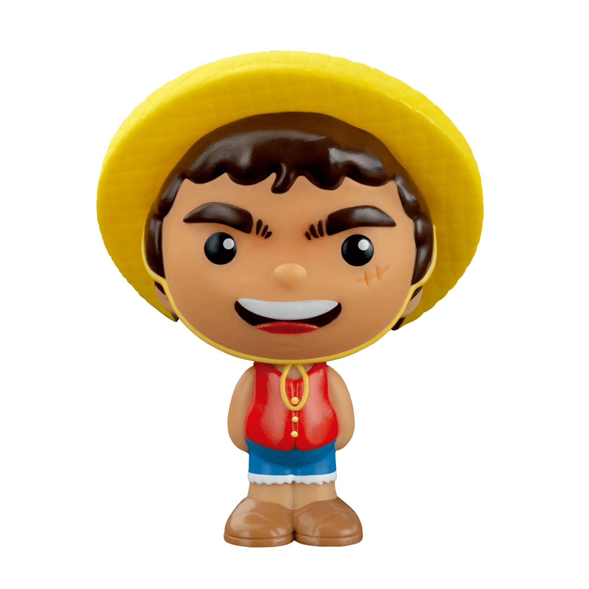 Fandom Box Monkey D. Luffy - One Piece - Boneco Colecionável Material Vinil Atóxico Lider - 3727