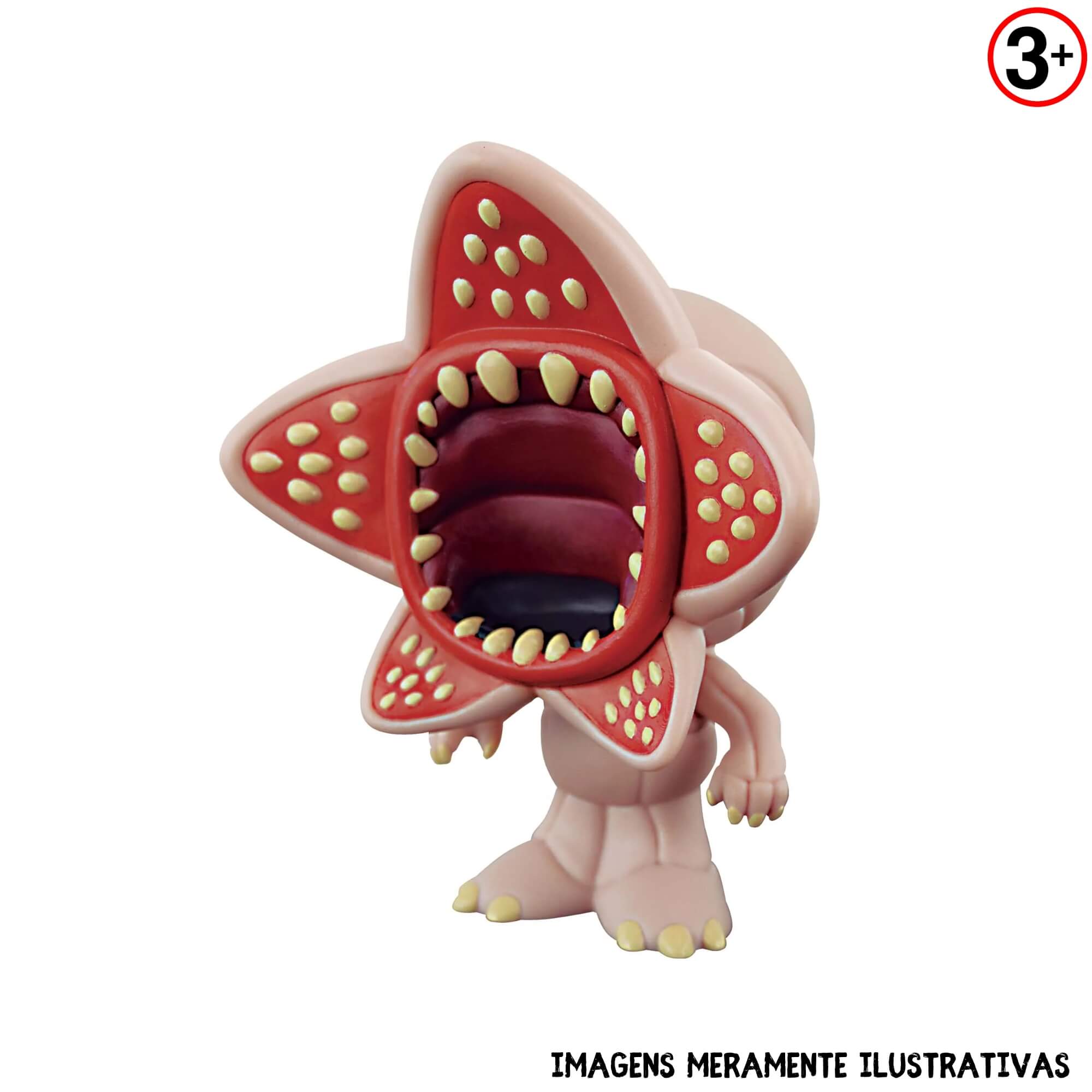 Fandom Box Stranger Things 101 Demogorgon Boneco Miniatura Colecionável Líder - 3724