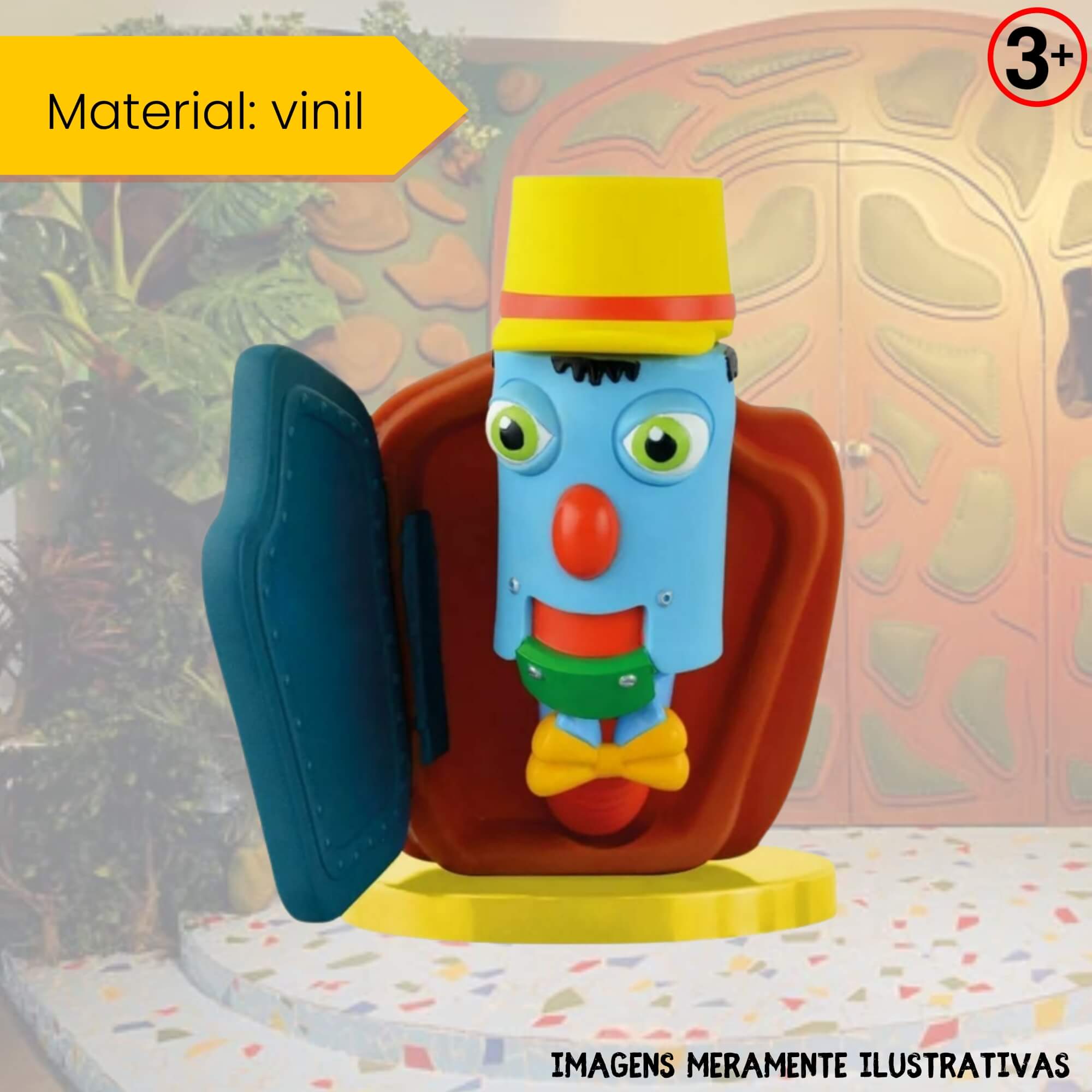 Fandom Box Castelo Rá Tim Bum 074 Porteiro Boneco Miniatura Colecionável Líder - 3483