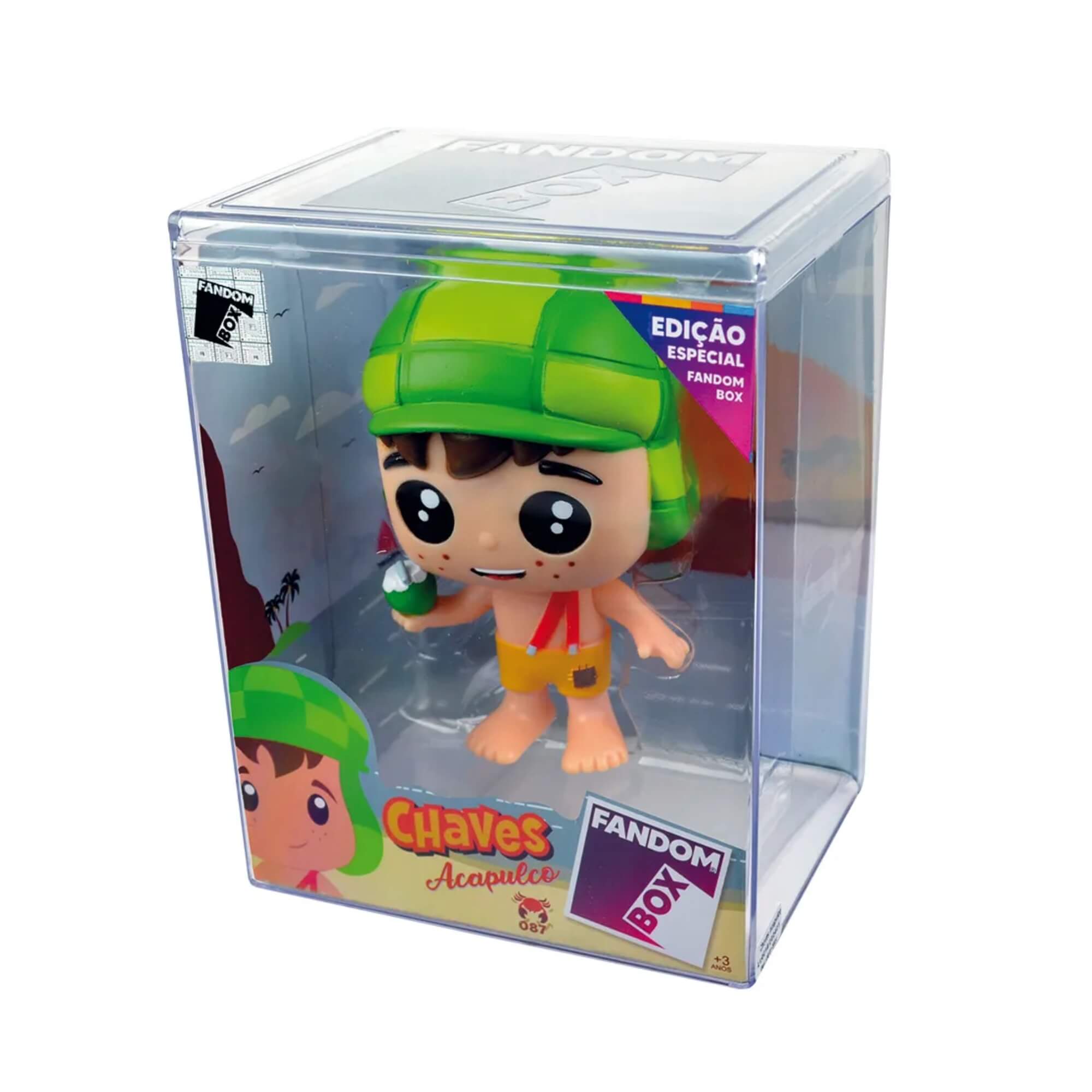 Fandom Box Chaves em Acapulco Boneco Colecionável Material Vinil Atóxico Lider - 3489