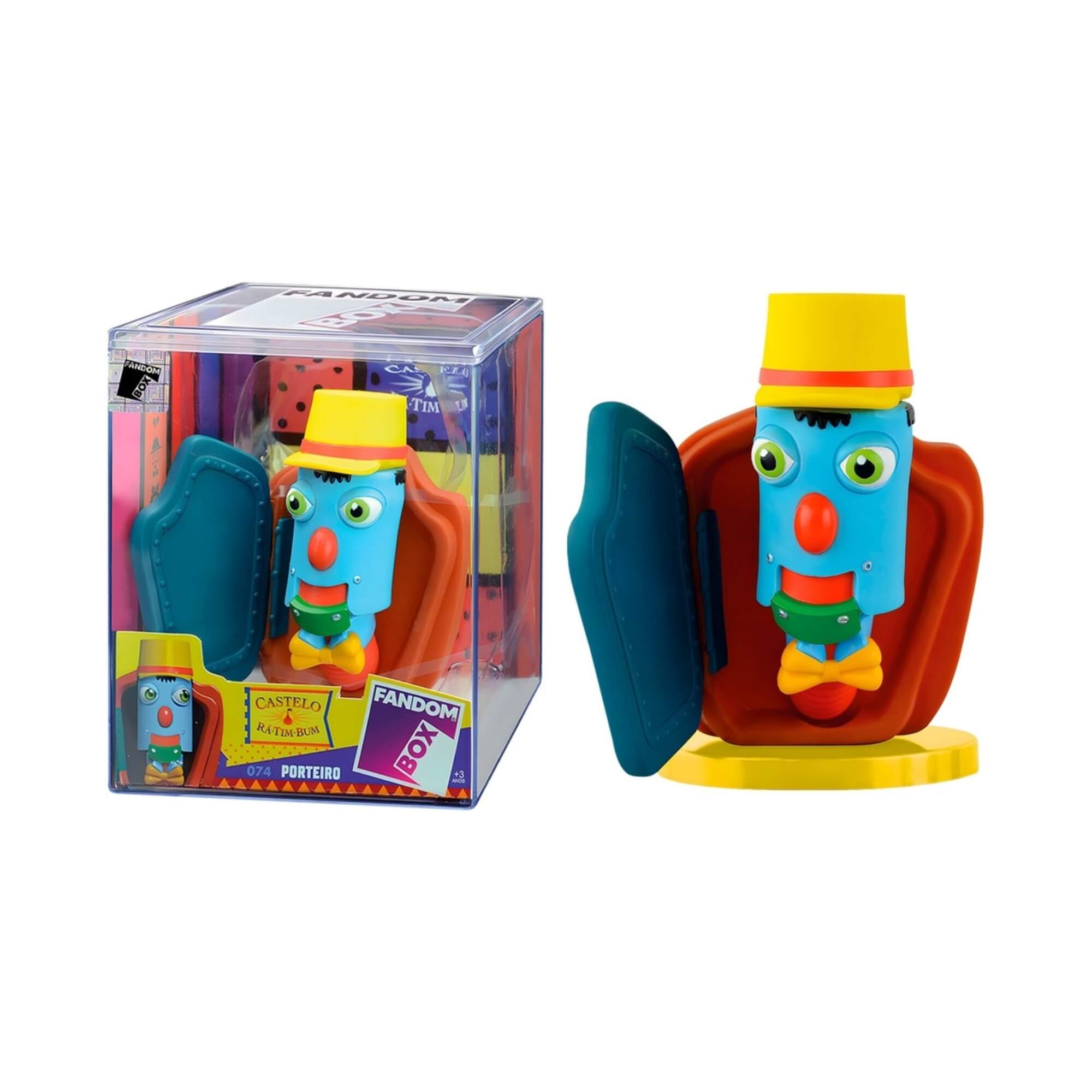 VAR Unidade Fandom Box Castelo Ra Tim Bum Boneco Colecionável 16cm Vinil Atóxico Lider Personagem:Porteiro