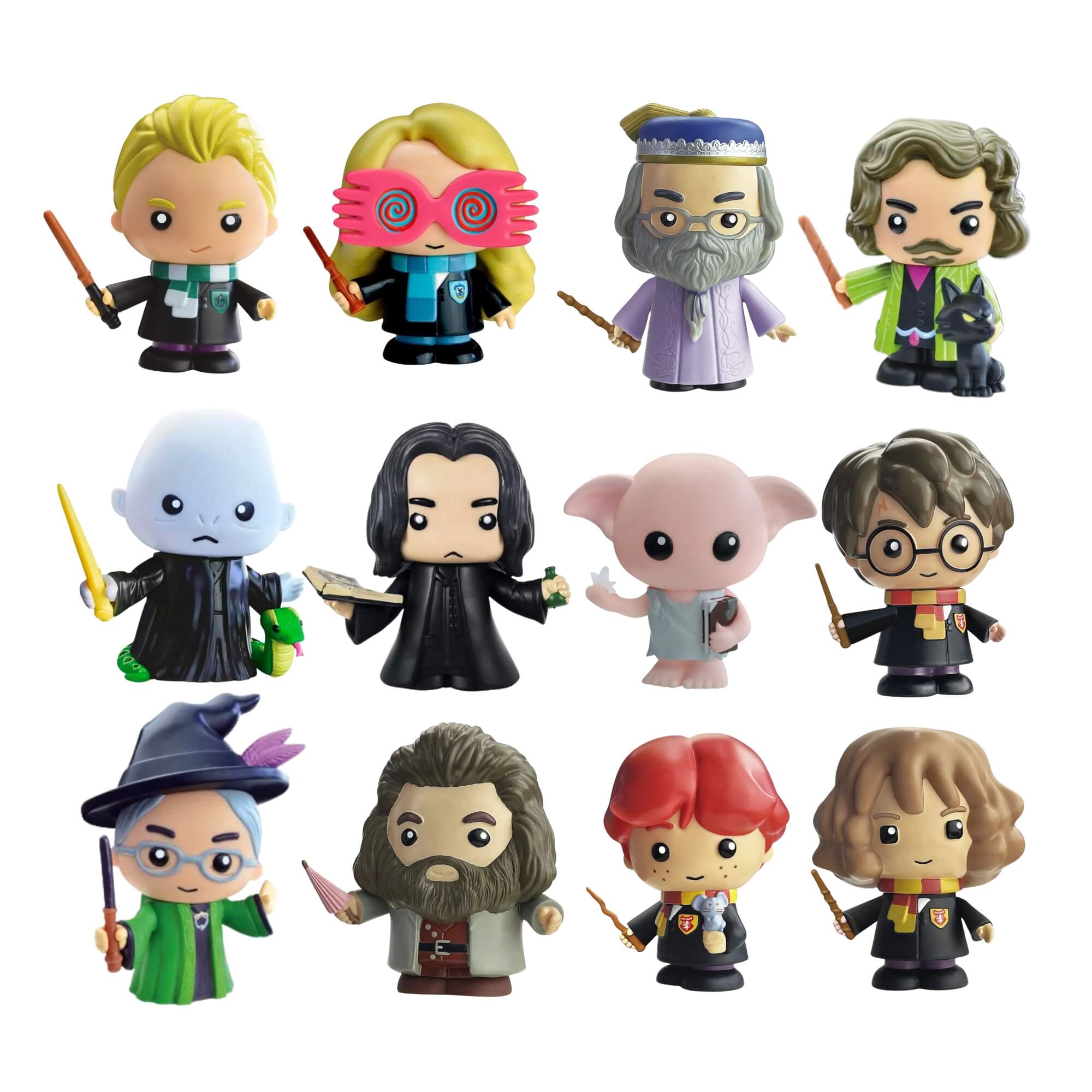 VAR Unidade Fandom Box Harry Potter Miniatura Boneco Colecionável 13cm Material Vinil Atóxico Líder