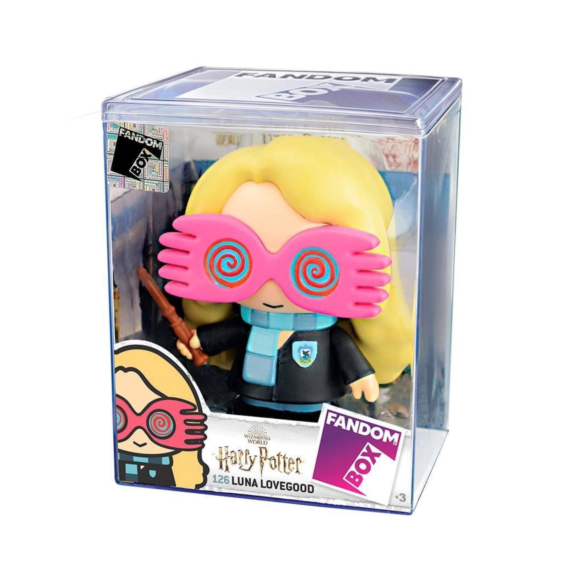 VAR Unidade Fandom Box Harry Potter Miniatura Boneco Colecionável 13cm Material Vinil Atóxico Líder Personagem:Luna