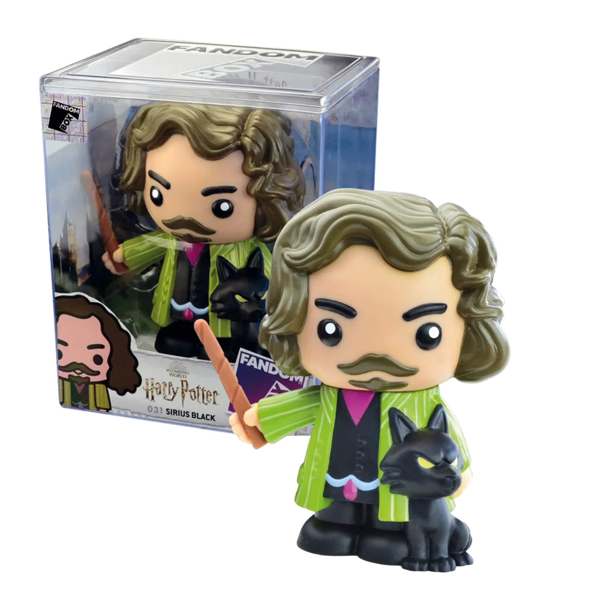 VAR Unidade Fandom Box Harry Potter Miniatura Boneco Colecionável 13cm Material Vinil Atóxico Líder Personagem:Sirius Bl