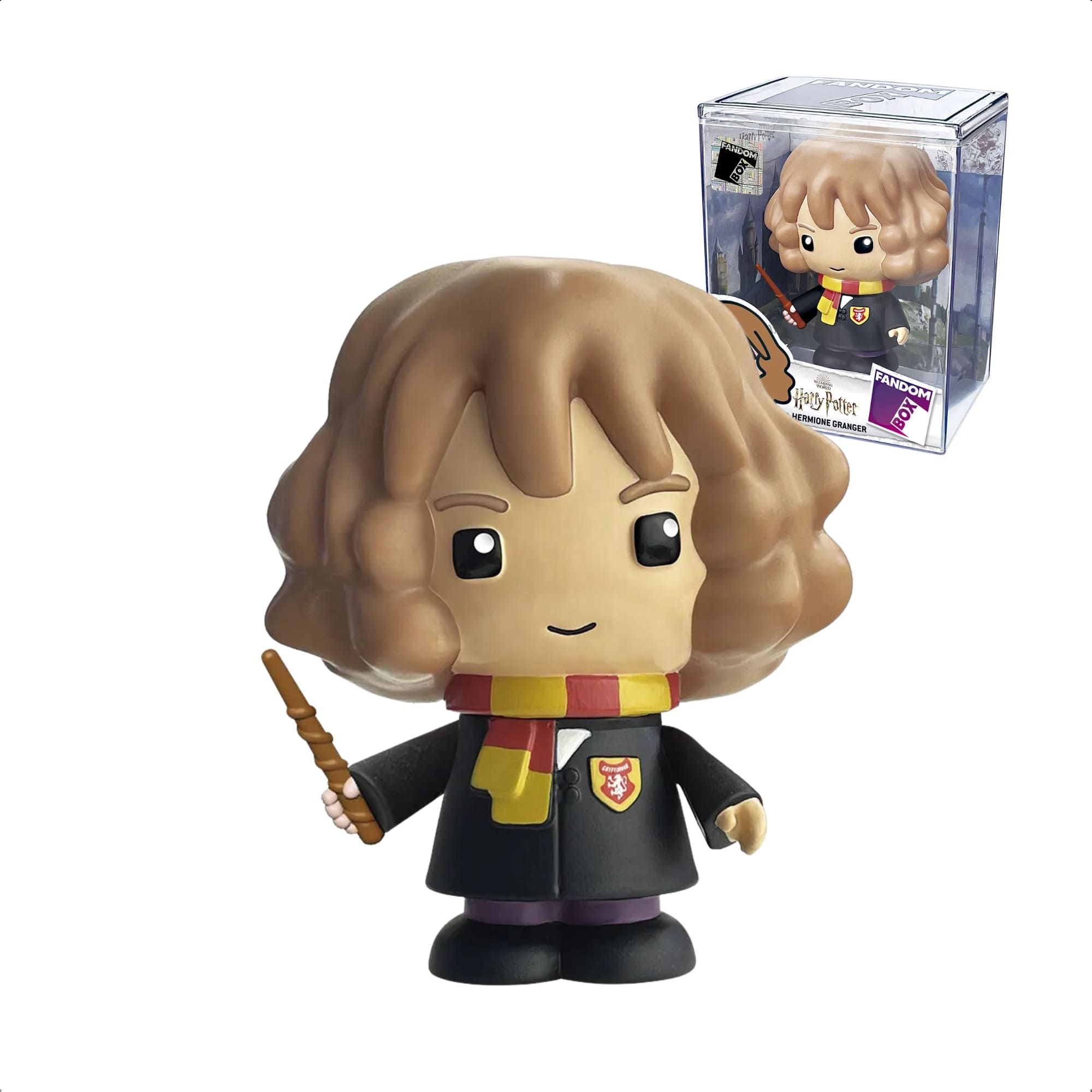 VAR Unidade Fandom Box Harry Potter Miniatura Boneco Colecionável 13cm Material Vinil Atóxico Líder Personagem:Hermione 