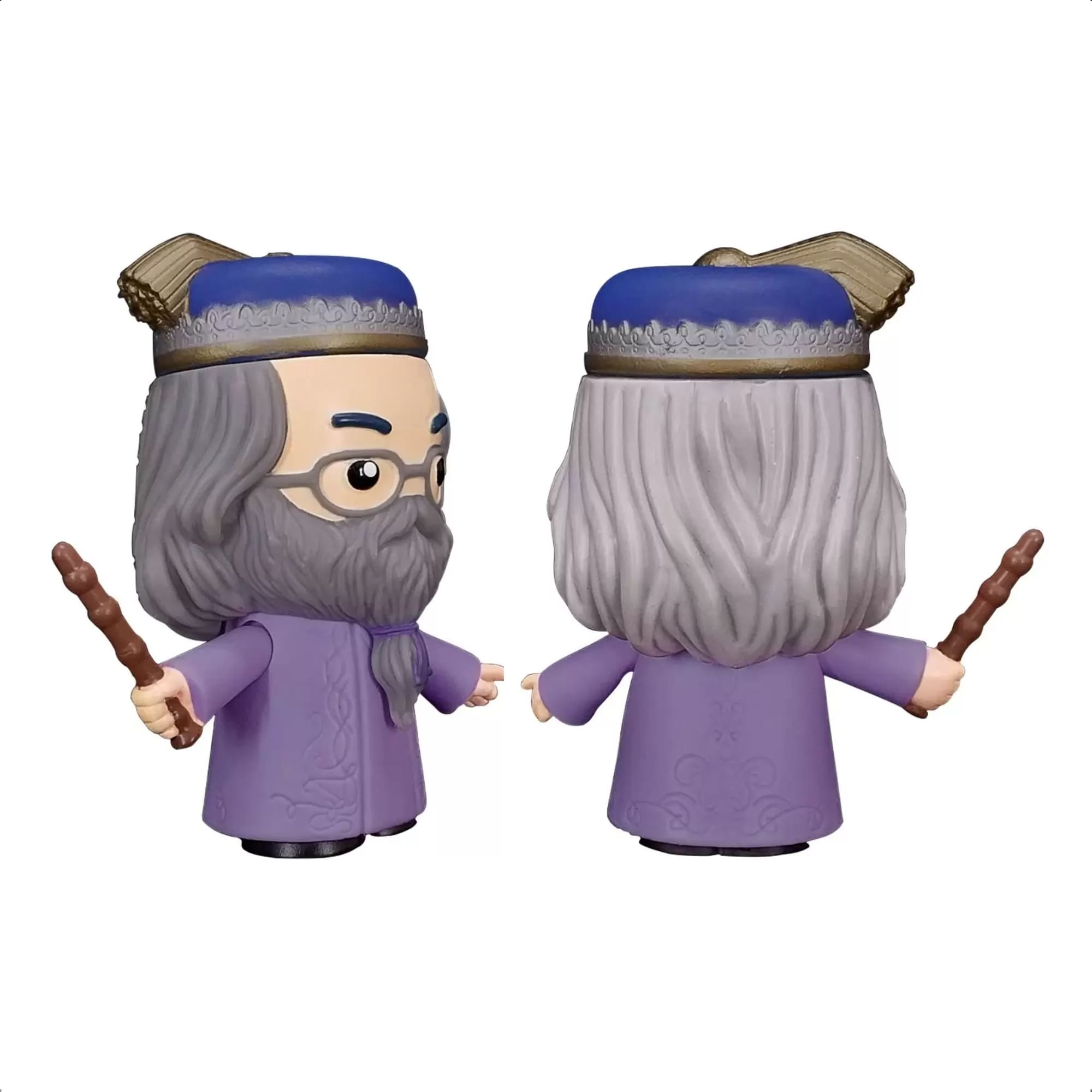 VAR Unidade Fandom Box Harry Potter Miniatura Boneco Colecionável 13cm Material Vinil Atóxico Líder Personagem:Dumbledor