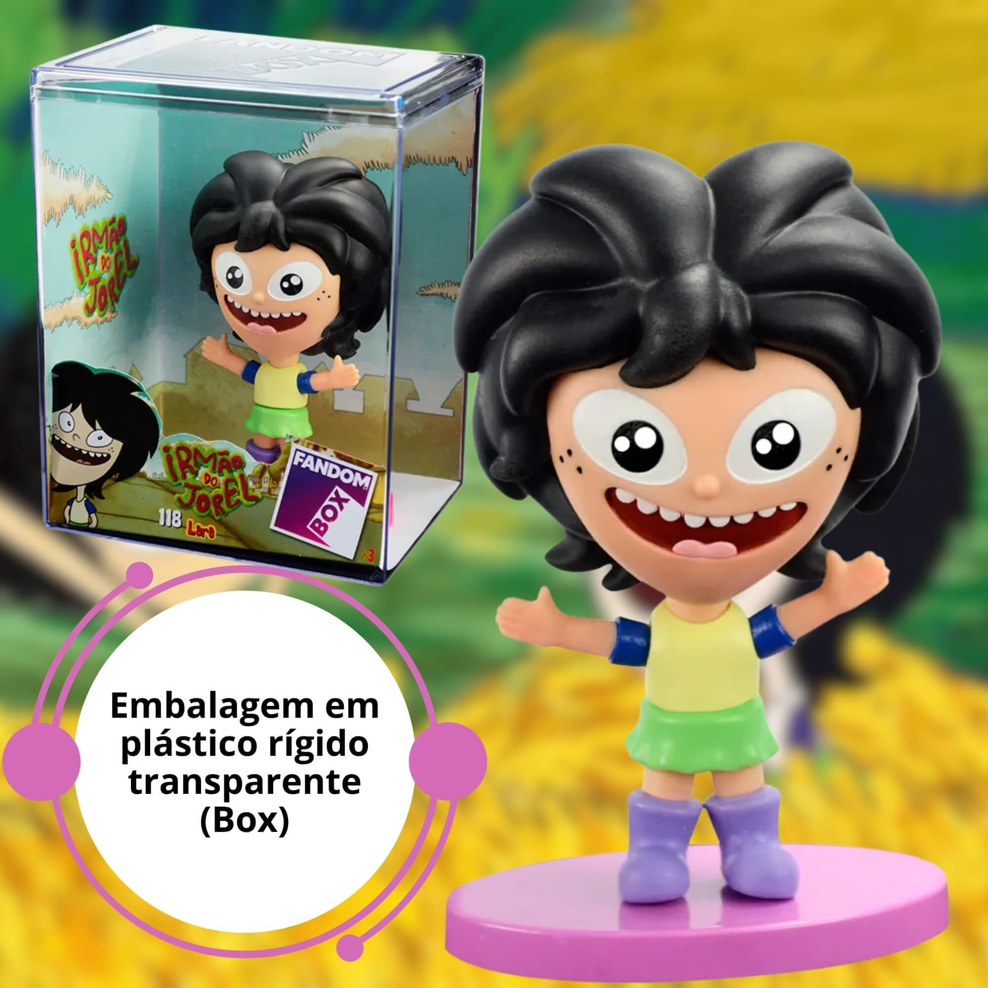 VAR Unidade Fandom Box Irmão do Jorel 16cm Boneco Miniatura Colecionável Vinil Atóxico Lider