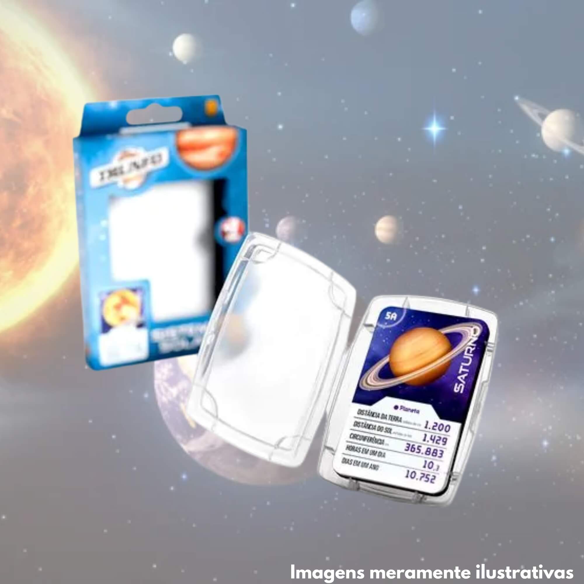 Brinquedo Jogo de Cartas Super Trunfo Sistema Solar 32 Cartas Grow - 04753