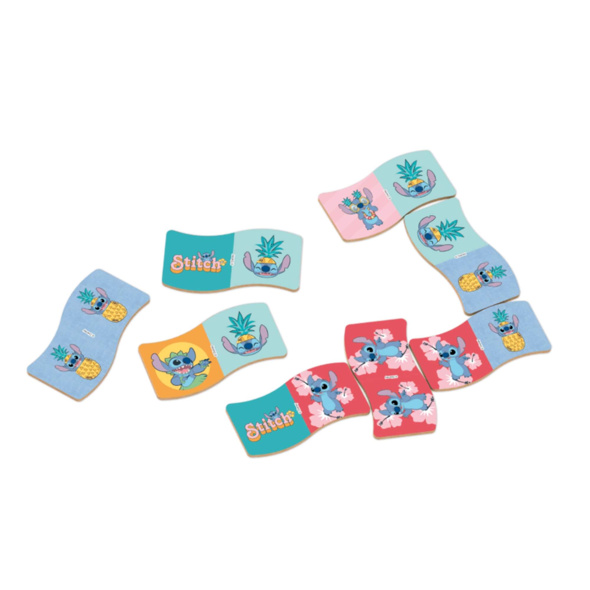 Jogo Infantil Dominó Stitch 28 Peças Xalingo - 12232
