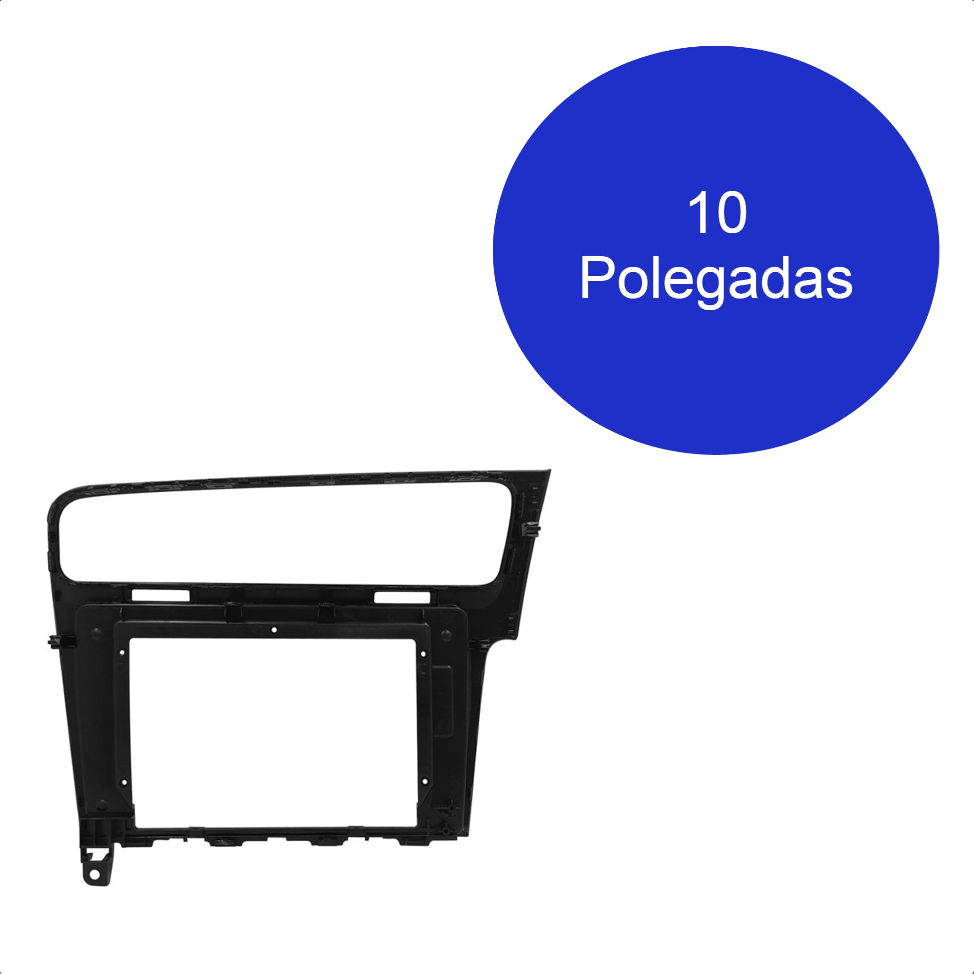 COMP Moldura 10 Polegadas Black Piano Golf 2014 / 2015 / 2016 + Reduto de 9"
