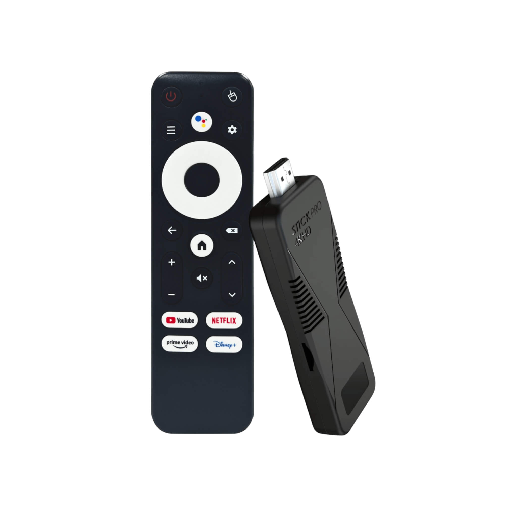 Tv Stick Pro 4K HD Controle Por Voz Android 2GB RAM Pro Eletronic - PROSK-1000