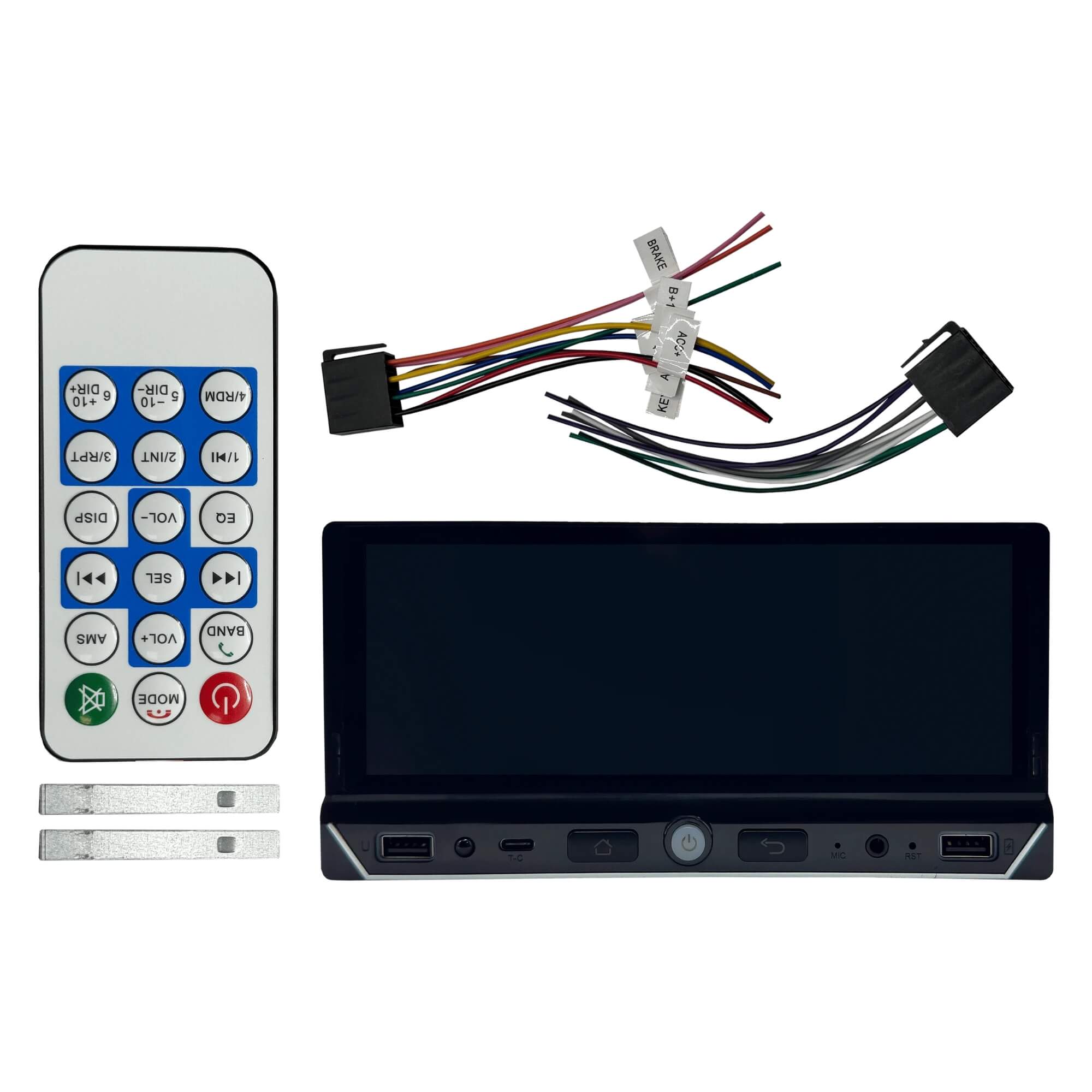 Central Multimídia 6.86" Pol 1Din Mp5 USB Aux Bluetooth Pro Line Roadstar - RS686BR MI