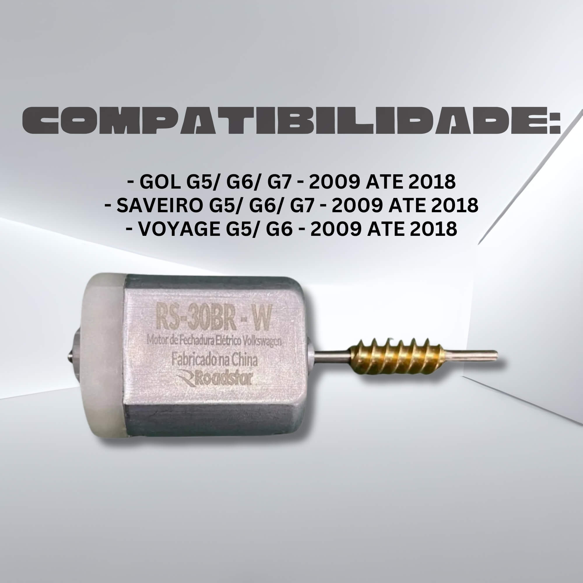 Motor de Fechadura Trava Elétrica Volkswagem Roadstar - RS30BR W MI