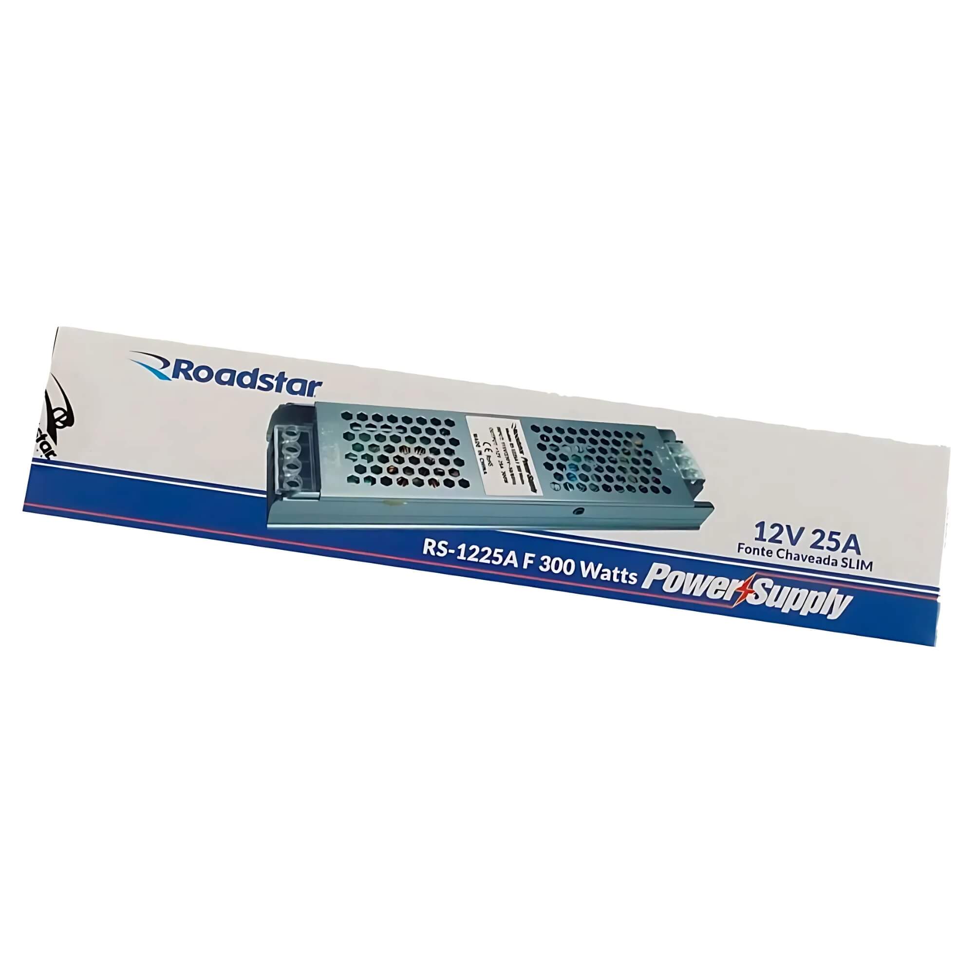 Fonte Chaveada Colméia Slim 12V 12A 150W Roadstar - RS1212A F 150 W MI