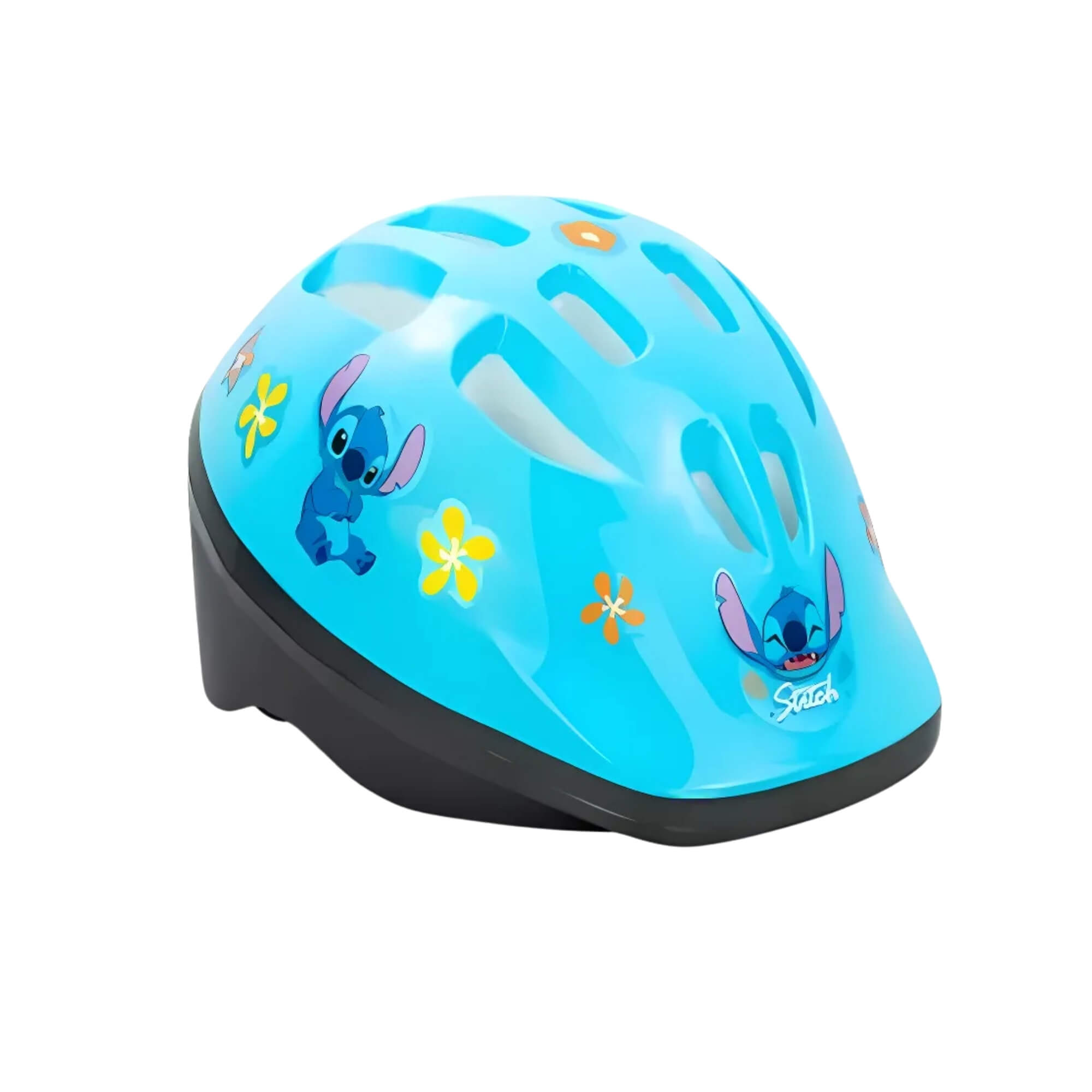 Capacete Infantil com Regulagem Stitch Rodinhas Garrafinha Nathor - 100870160004 0015