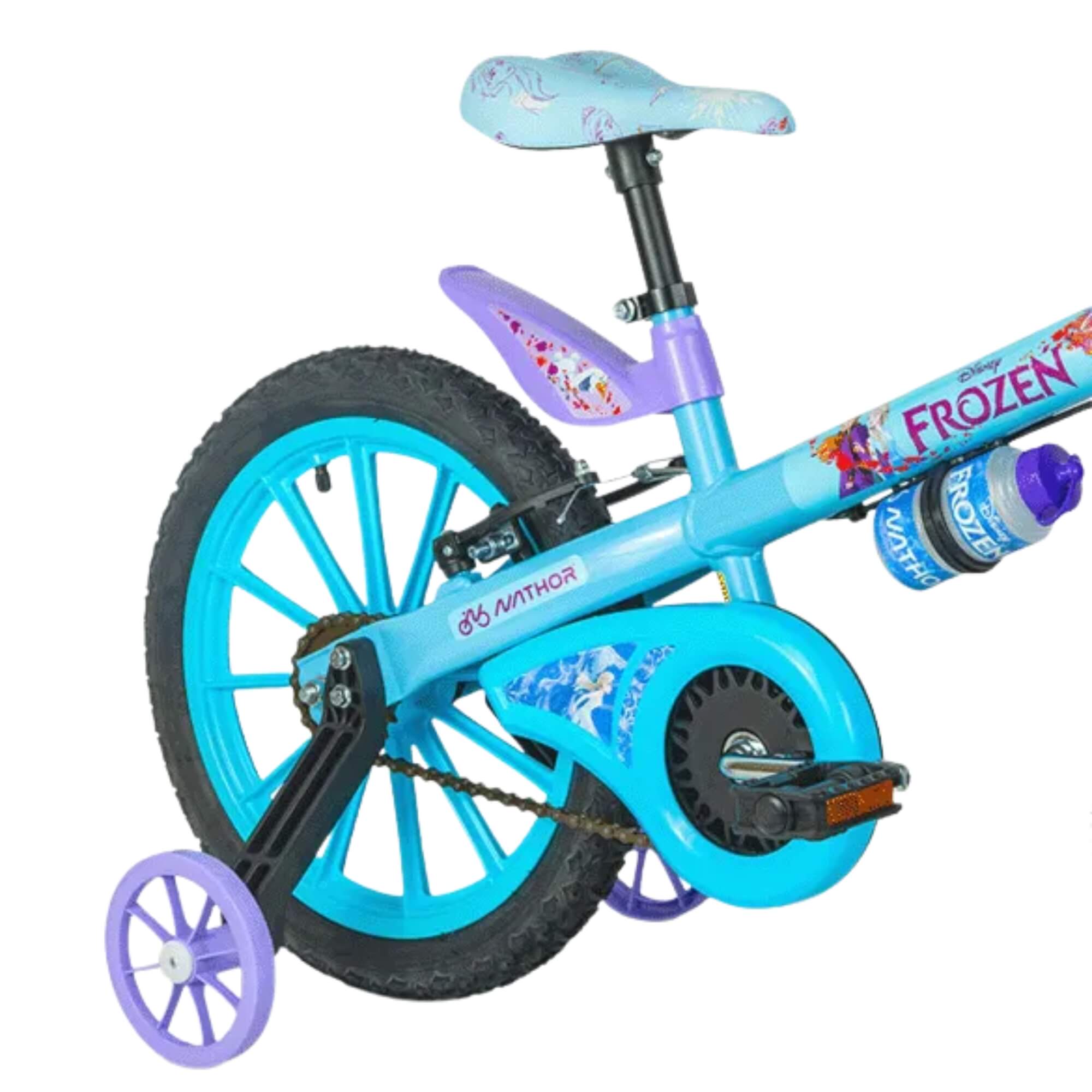Bicicleta Infantil Aro 16" Frozen 02 Disney Nathor - 101250160011