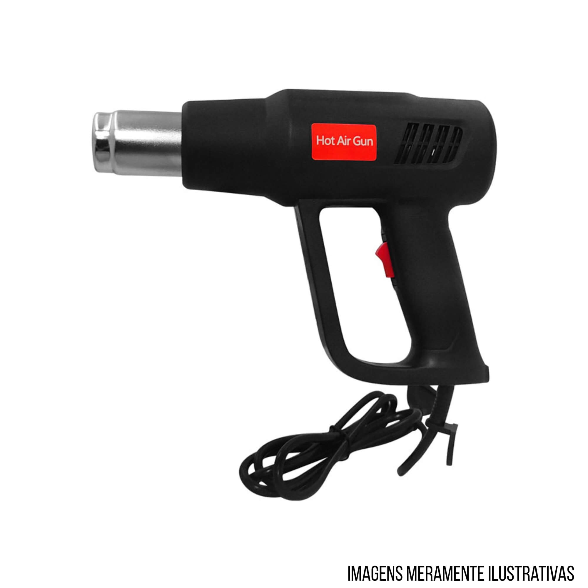Soprador Térmico 2000W 220V Envelopamento Película Secagem Moldagem Expex - EXFER-033