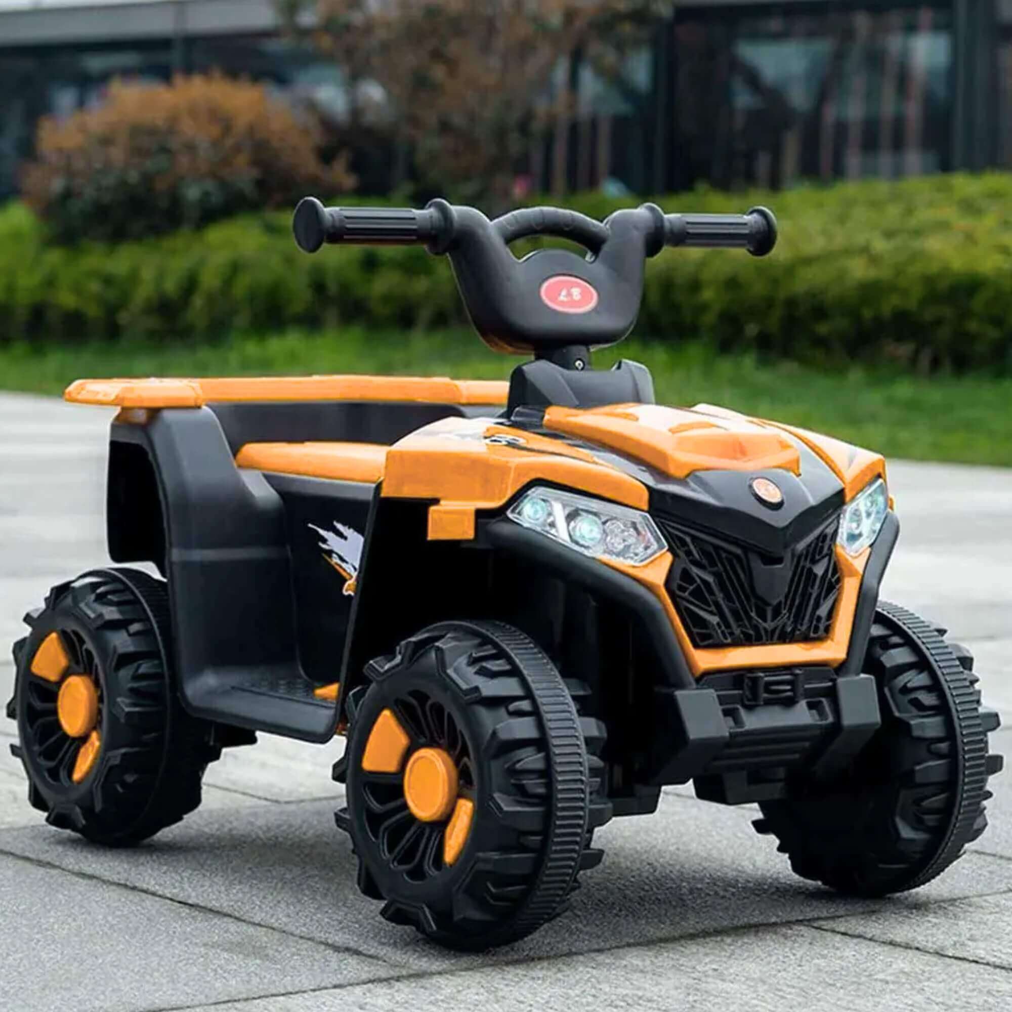 Mini Quadriciclo Elétrico Infantil 6V Laranja Zippy Toys - 9975