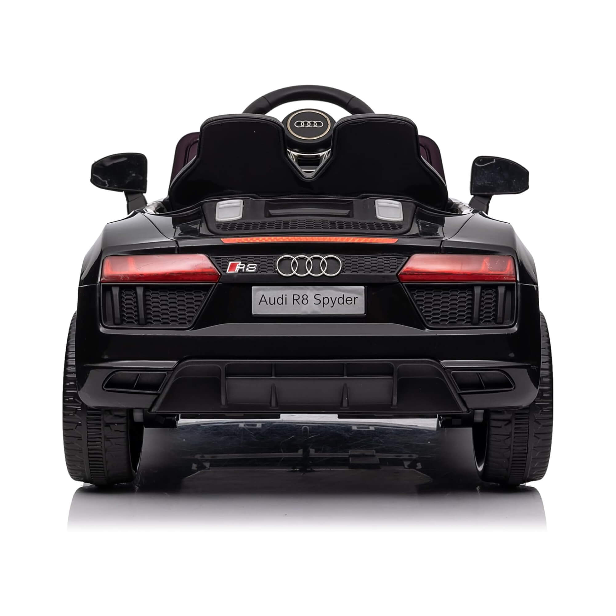 Carrinho Elétrico Infantil Audi R8 12V com Controle Remoto na cor Preta Zippy Toys - 9984