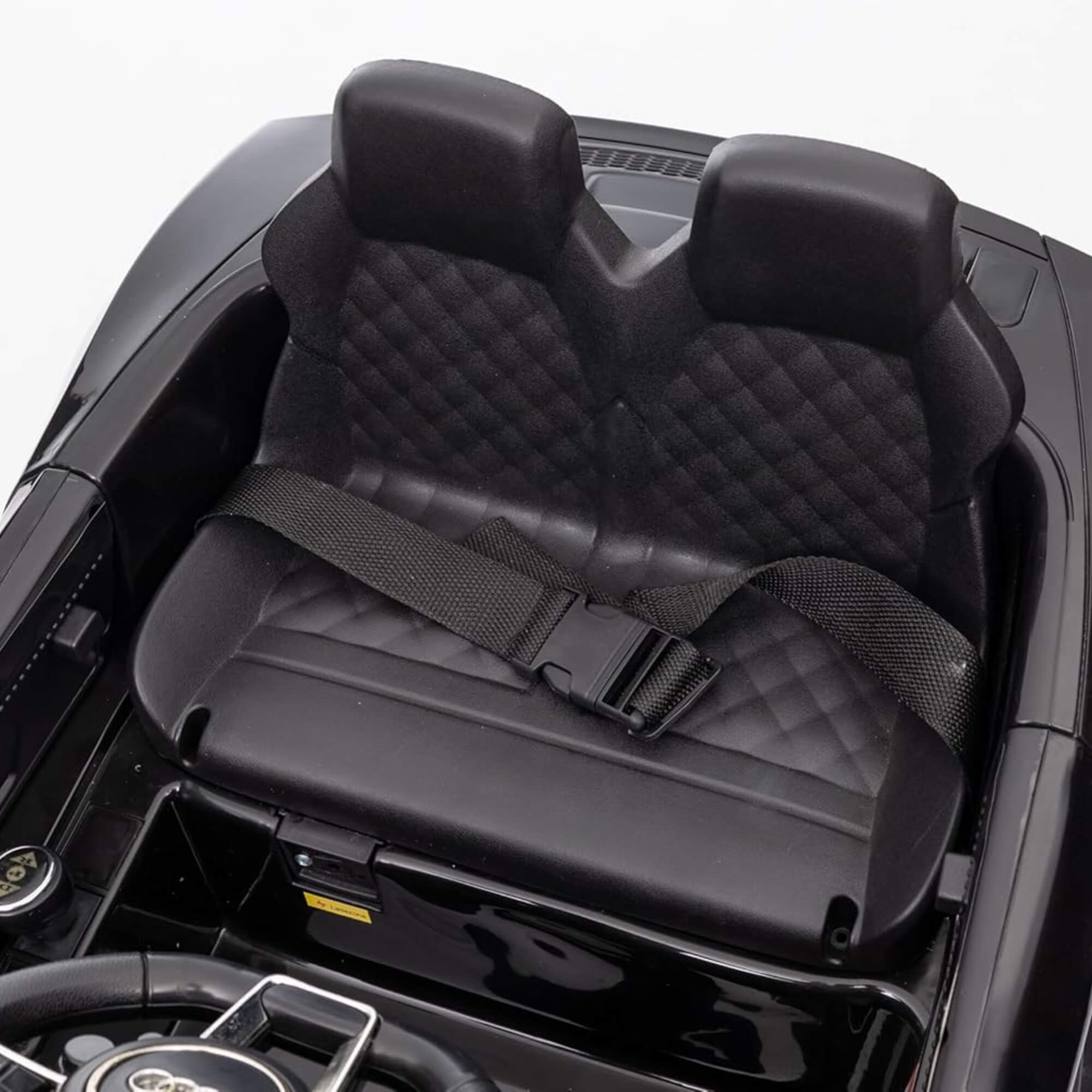 Carrinho Elétrico Infantil Audi R8 12V com Controle Remoto na cor Preta Zippy Toys - 9984
