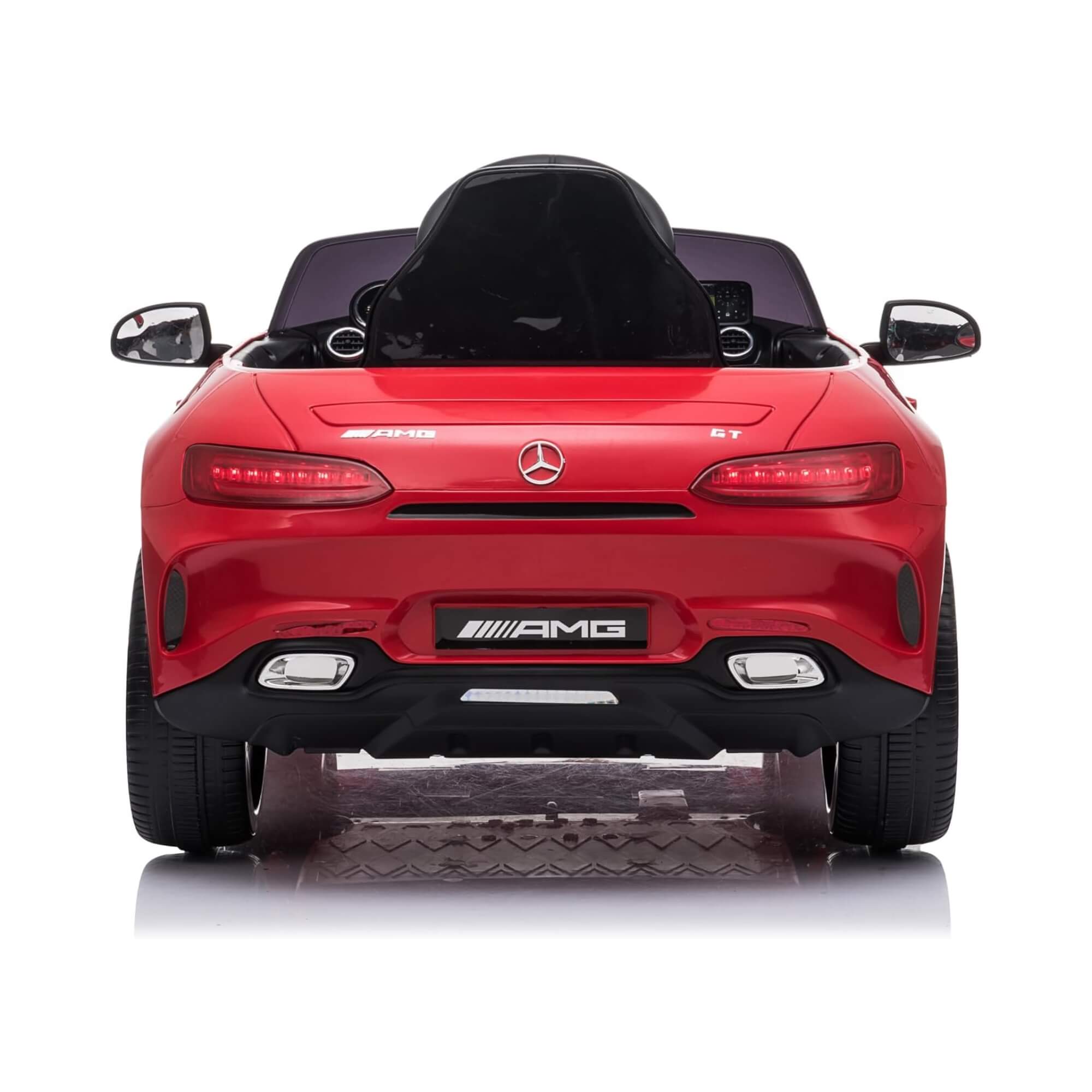 Carrinho Elétrico Infantil Mercedes Benz Vermelho 12V c/ Controle Remoto Zippy Toys - 9987