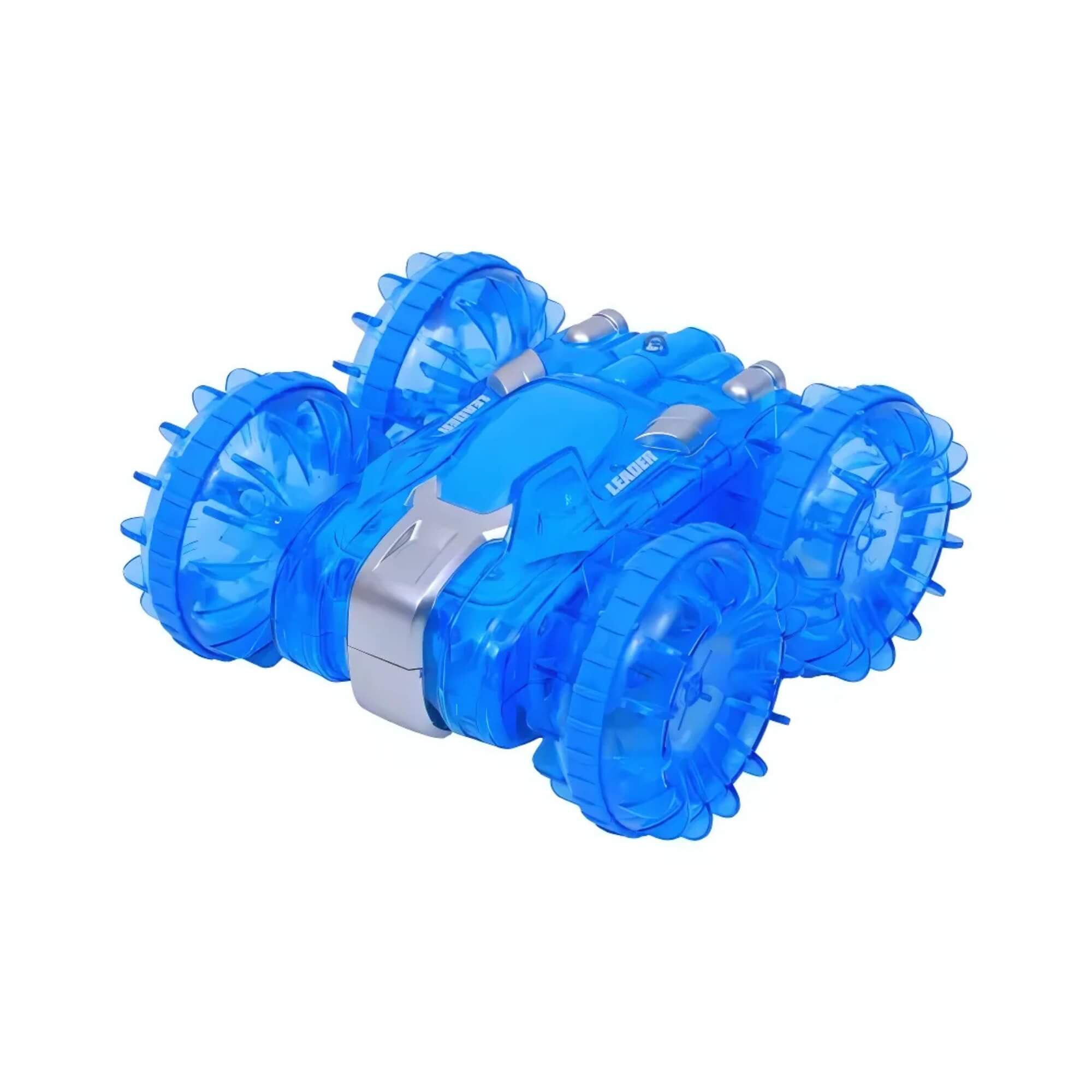 Brinquedo Carrinho Amphibious Azul c/ Controle Remoto Giro 360 Zippy Toys - 10301
