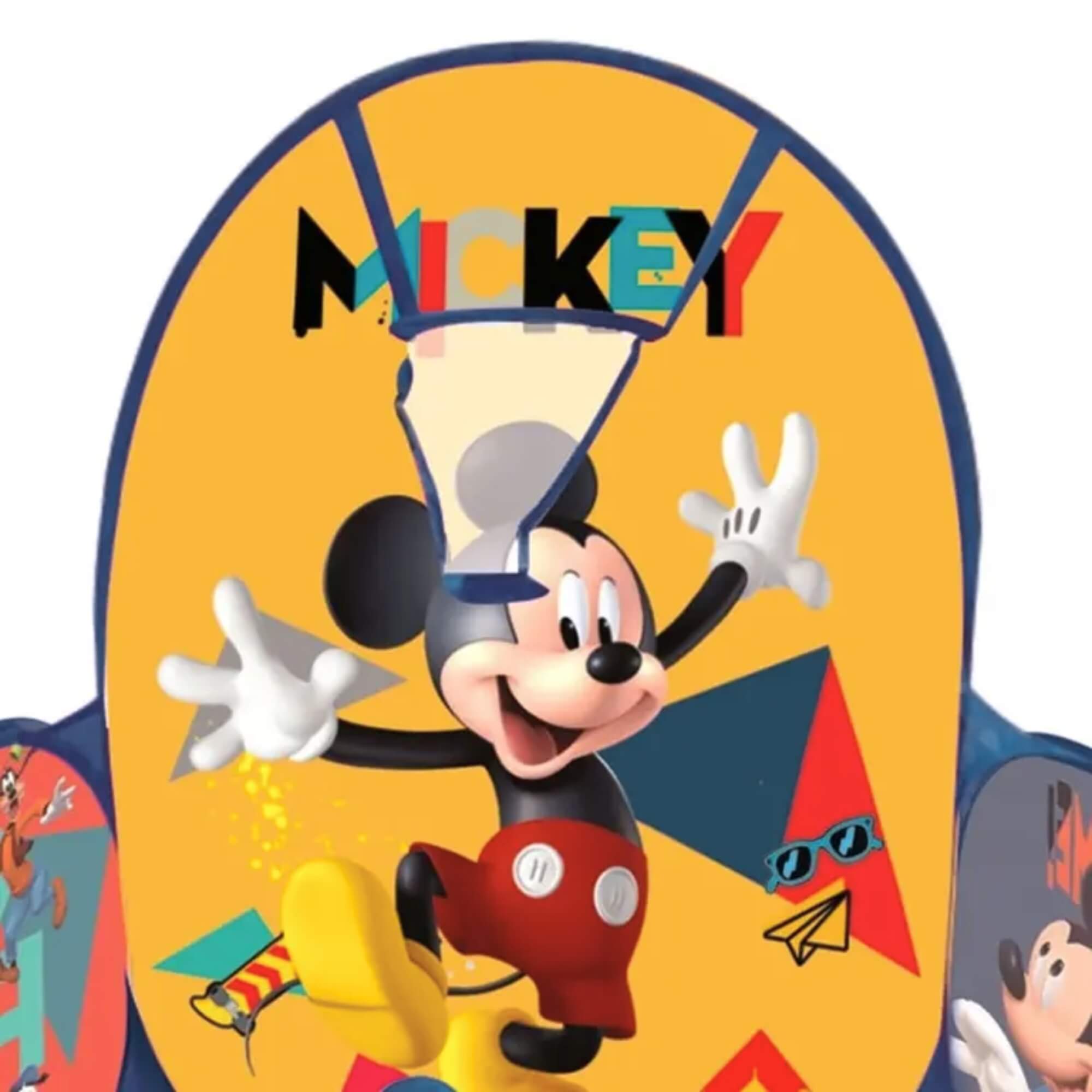 Piscina de Bolinhas Mickey com Cesta de Basquete Zippy Toys - 6375