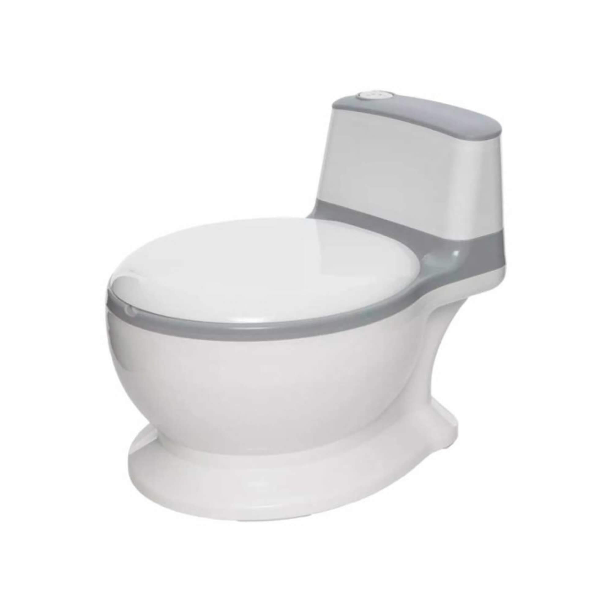 Troninho Infantil com Som - Vaso Sanitário - na cor Cinza Zippy Toys - 10426
