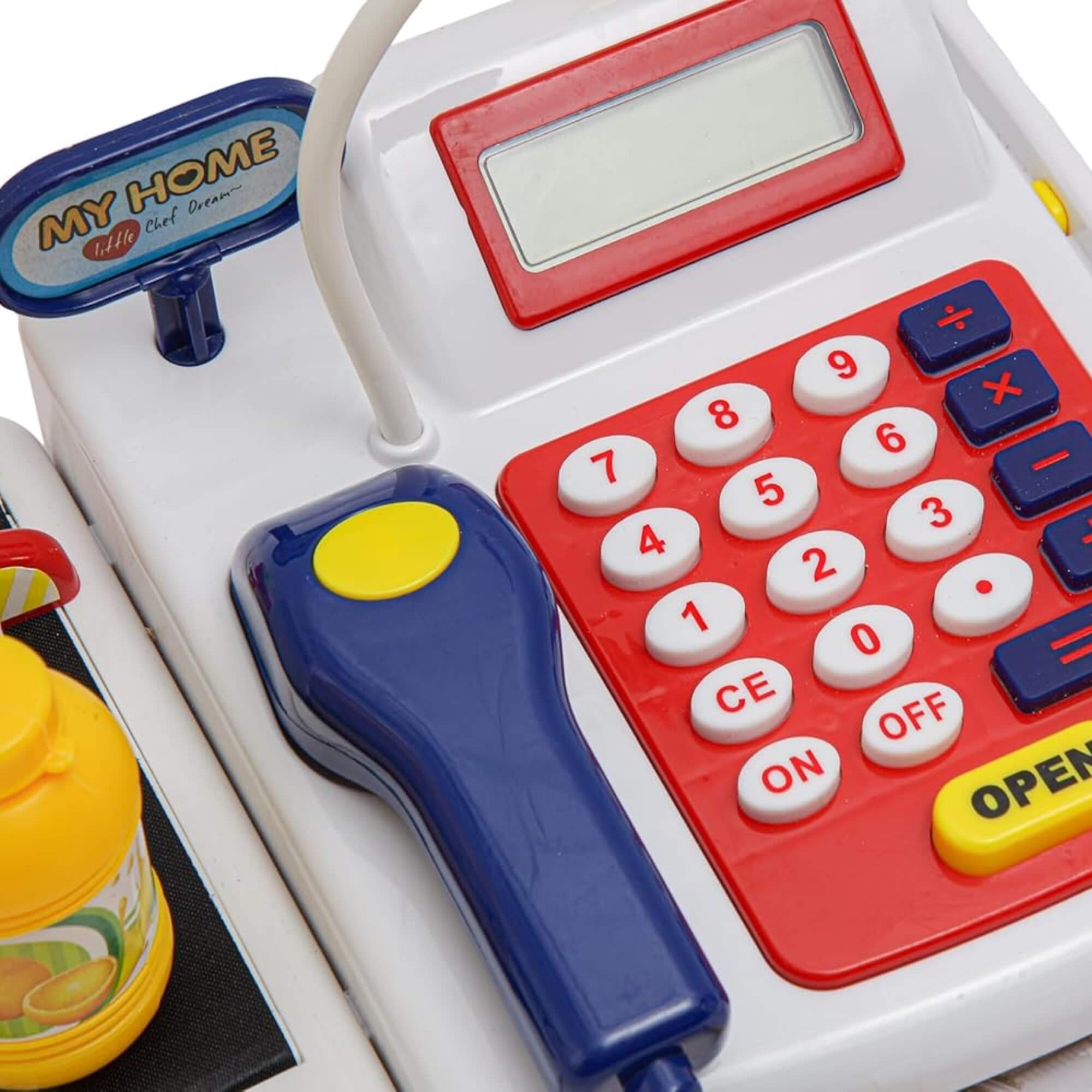 Brinquedo Caixa Registradora Encantada com Acessórios, Luz e Som Zippy Toys - 9268
