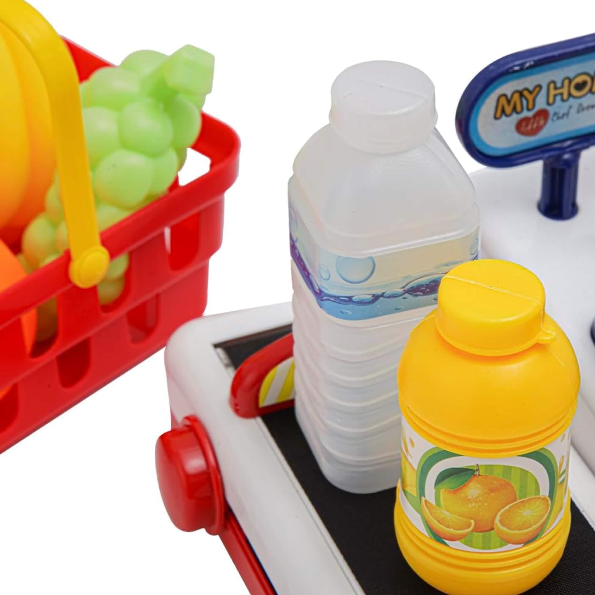 Brinquedo Caixa Registradora Encantada com Acessórios, Luz e Som Zippy Toys - 9268