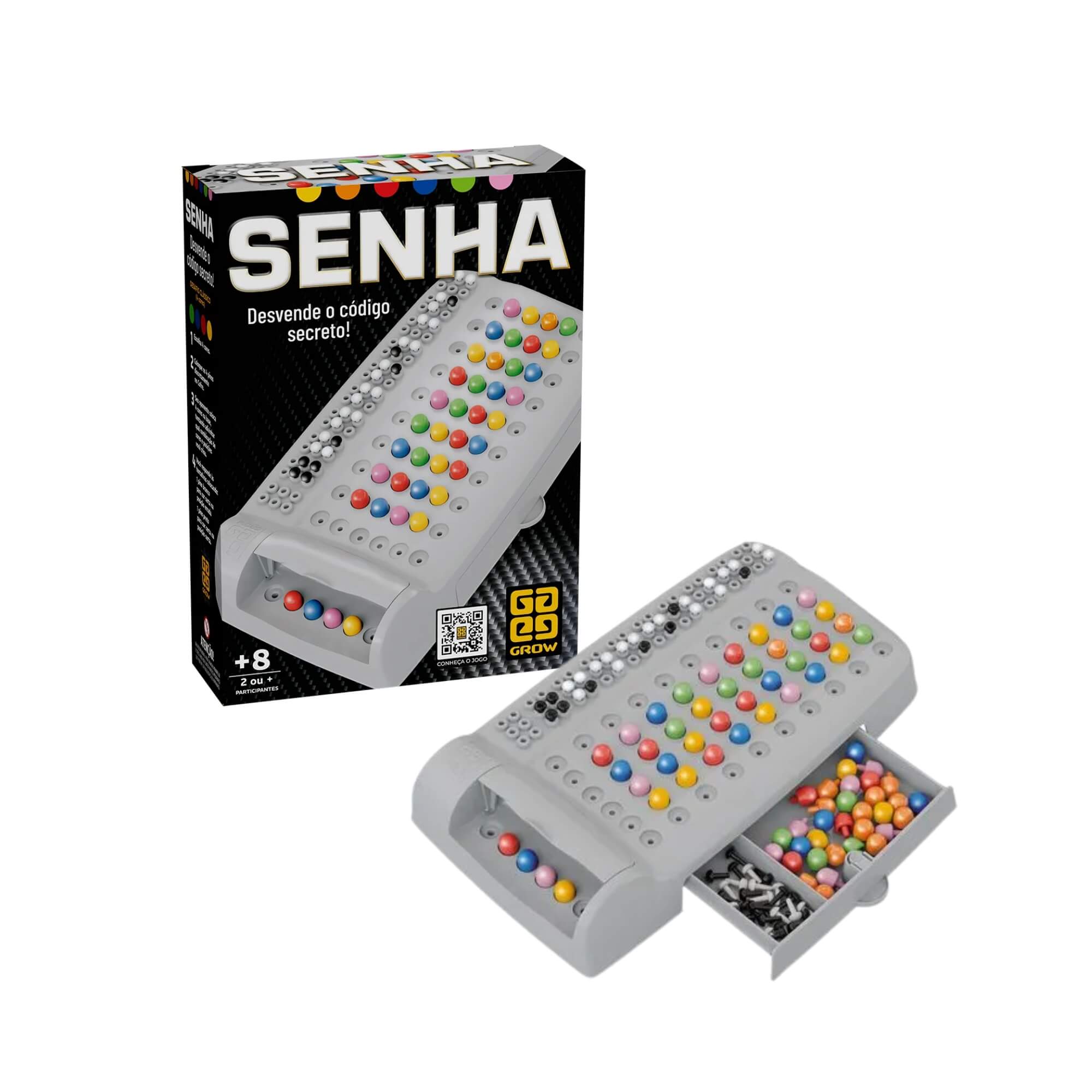 Jogo Senha Raciocínio Lógico 8+ Anos Grow - 04746
