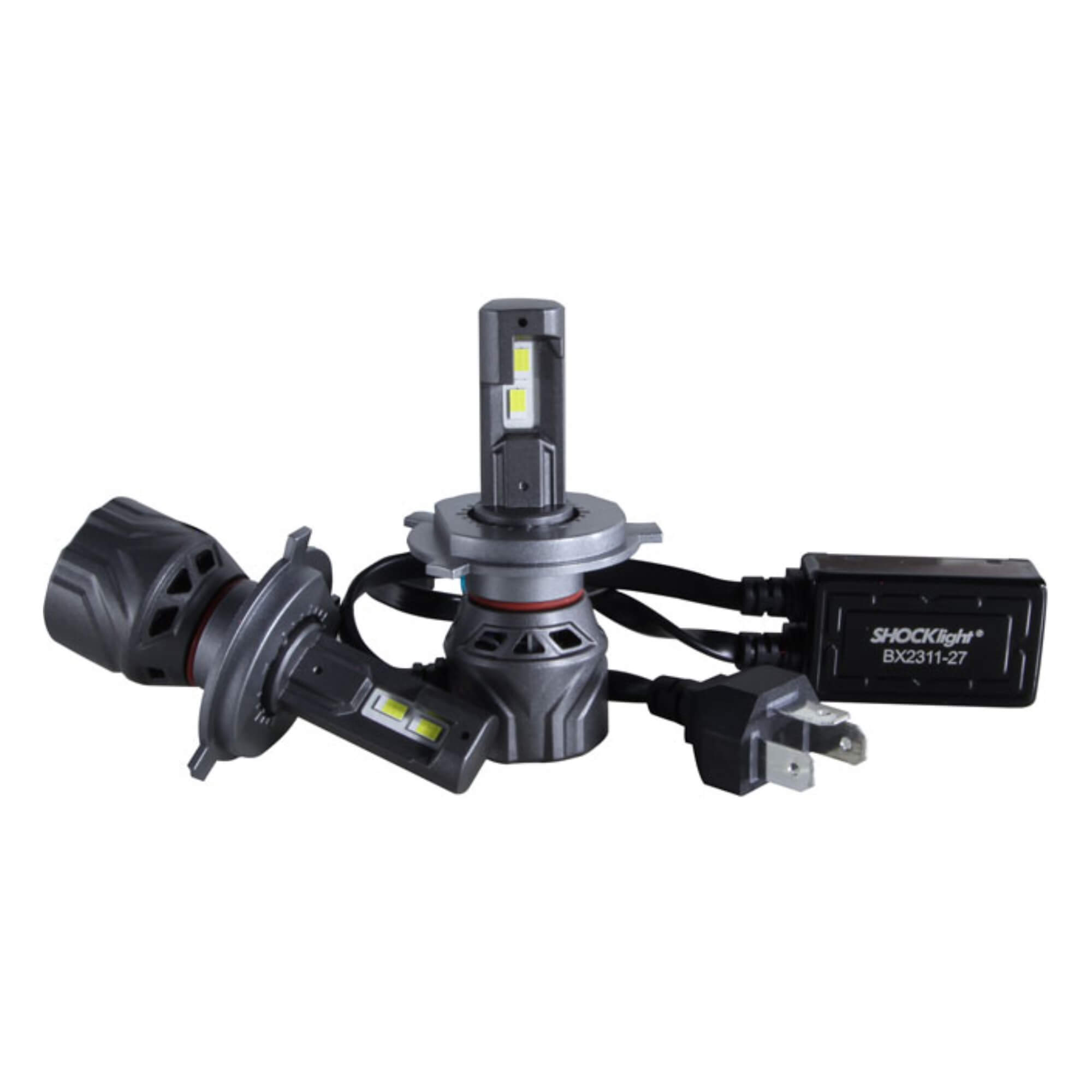 Par de Lâmpadas Ultraled S17X H4 6500K 5500 Lumens 9~18V Shocklight - SLL-170004X