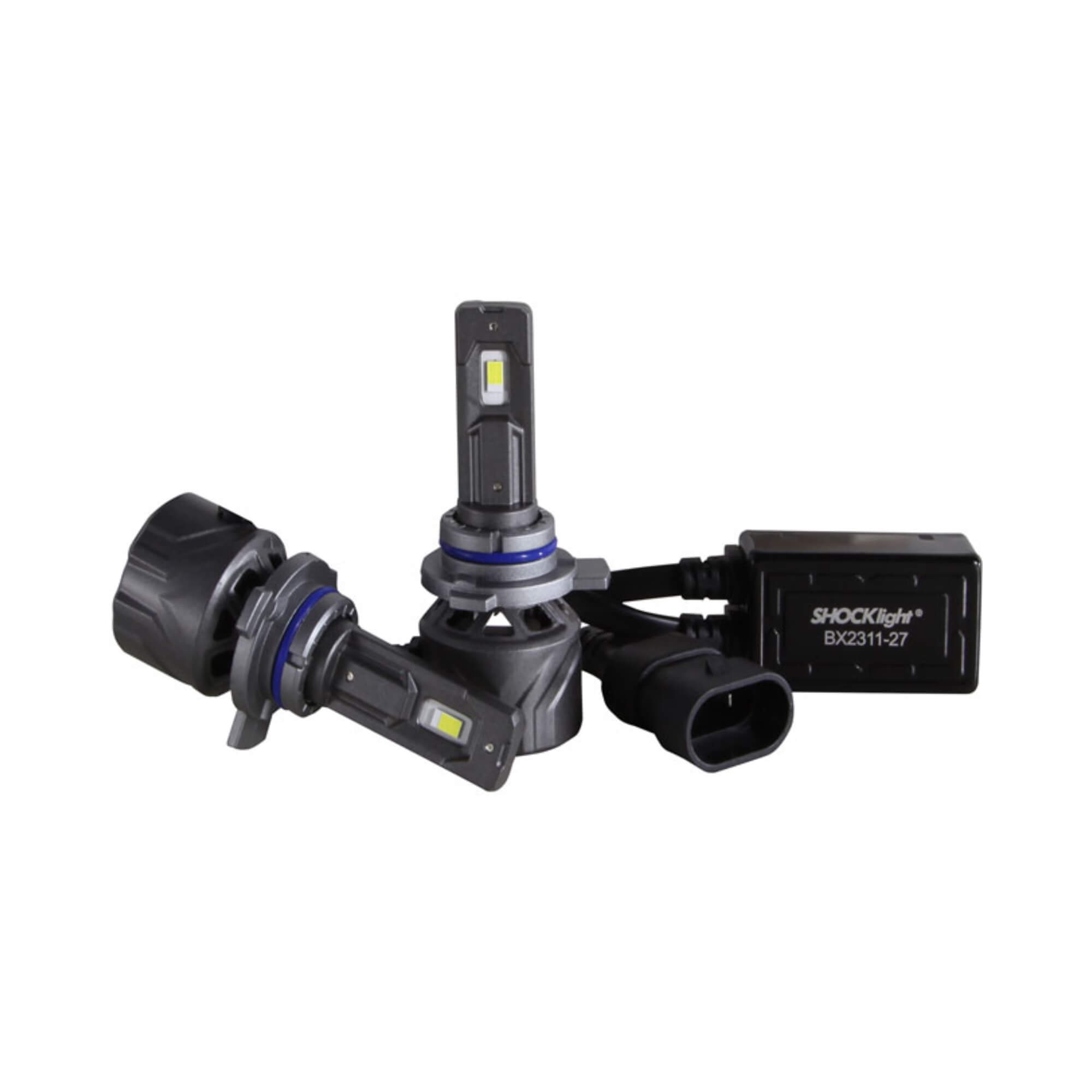 Par de Lâmpadas LED Ultraled S17X HIR2/9012 6500K 5500 Lumens 9~18V Shocklight - SLL-179012X