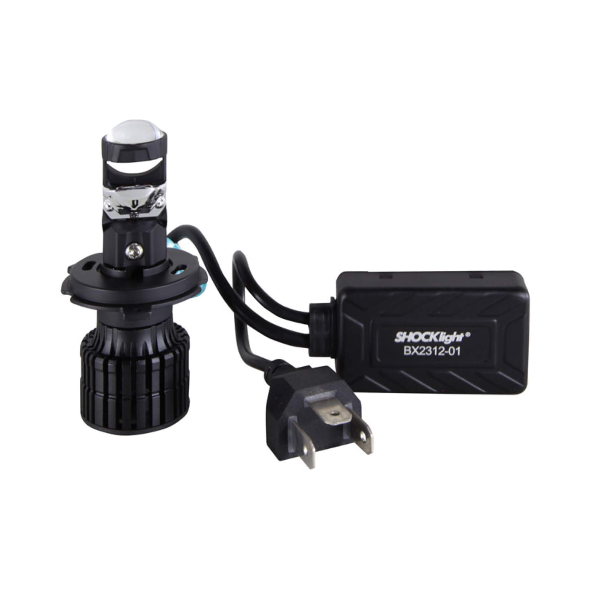 Lâmpada Ultraled Eliptico Nano Moto H4 5000 Lumens 12V 6500K Shocklight - SLL-30004 EP