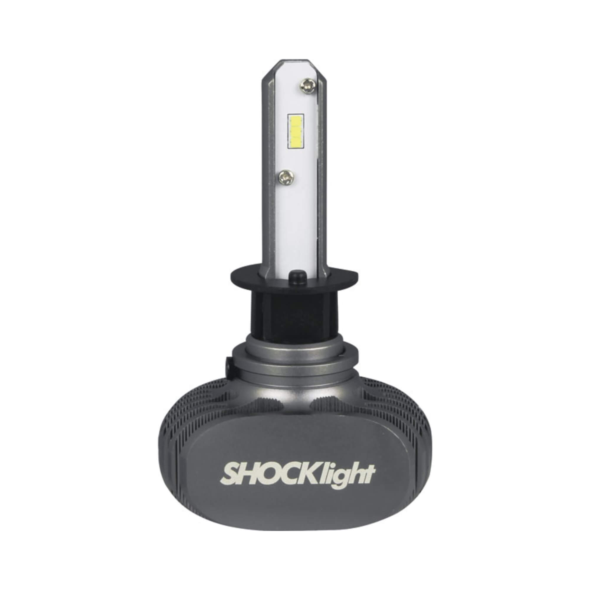 Par de Lâmpadas Ultraled Titanium H1 6000K 12V 50W 5000LM Shocklight - SLL-60001 T