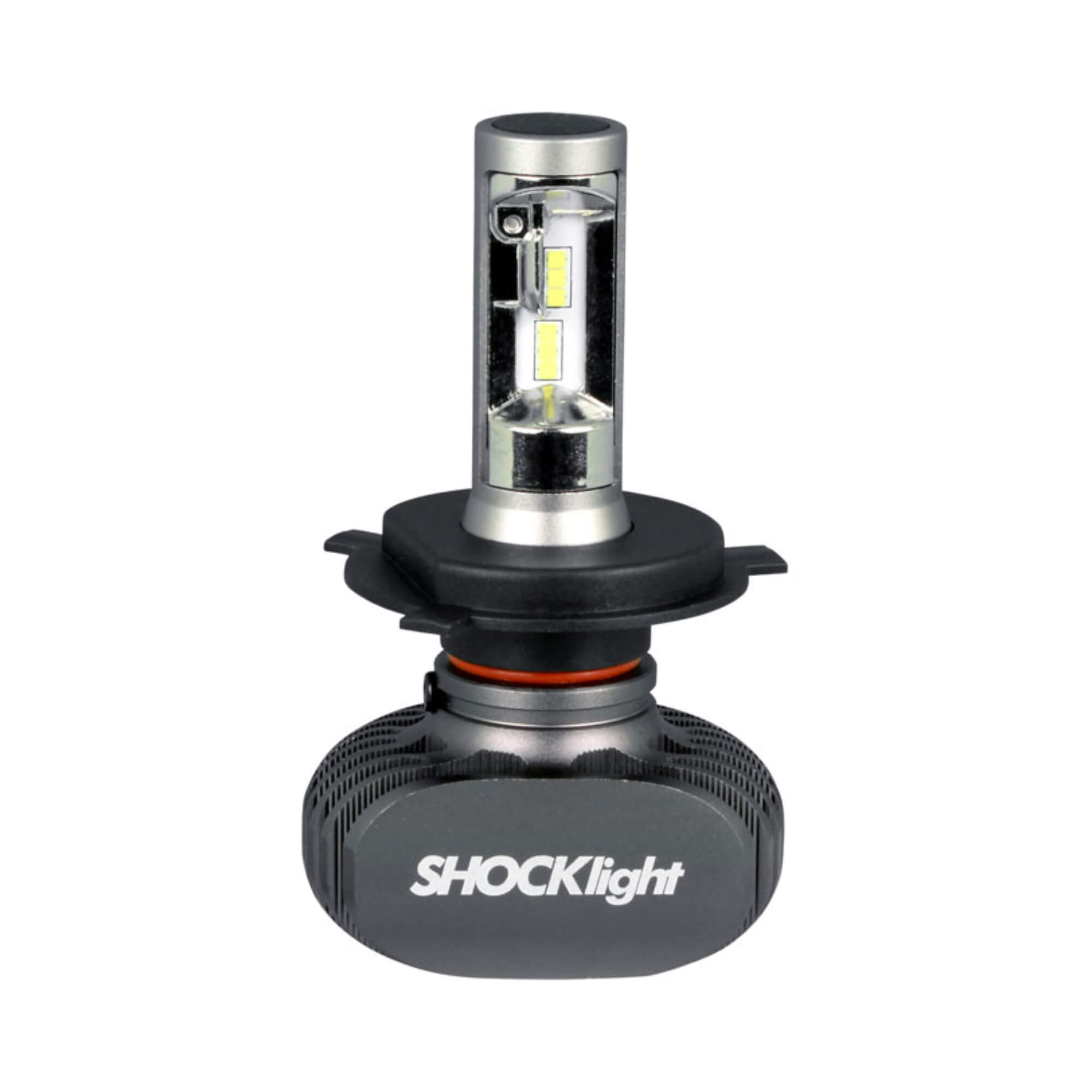 Par de Lâmpadas Ultraled Titanium H4 6000K 12V 50W 5000LM Shocklight - SLL-60004T