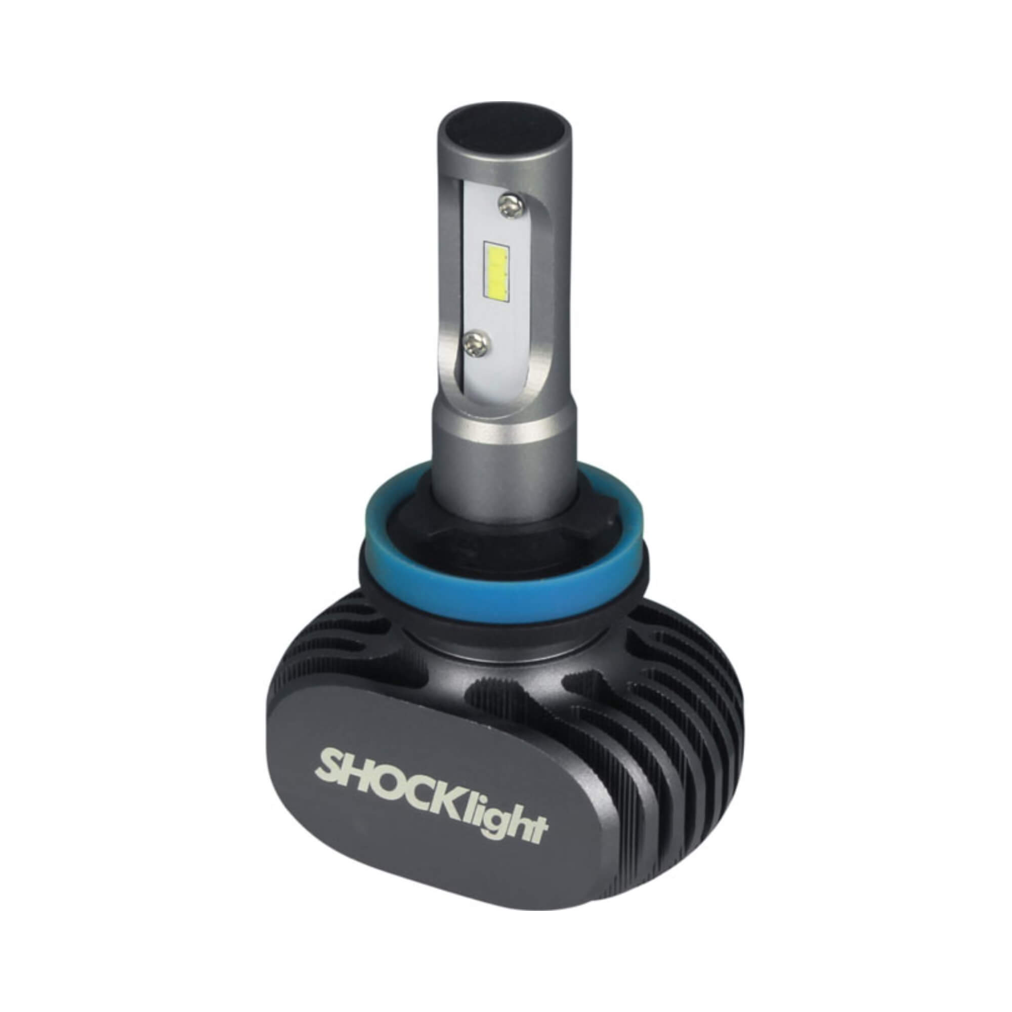 Par de Lâmpadas Ultraled Titanium H11 H9 6000K 12V 50W 5000LM Shocklight - SLL-60011 T