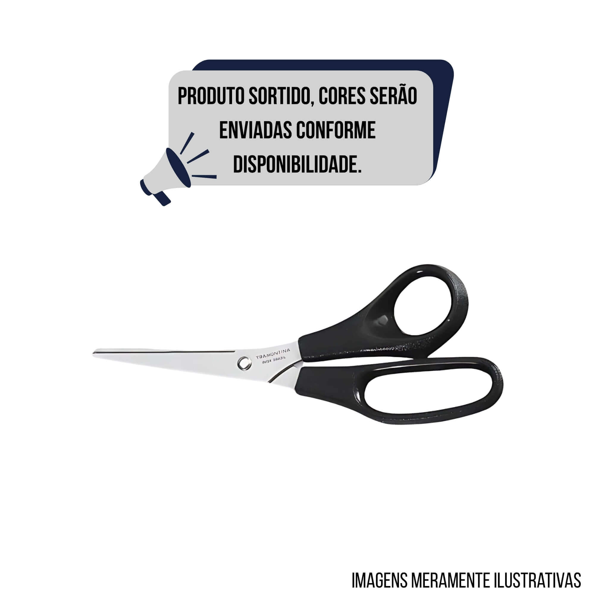 COMP Kit 2 Un Tesouras de Uso Geral 7" Aço Inox Sortida Culinário Tramontina - 25920169