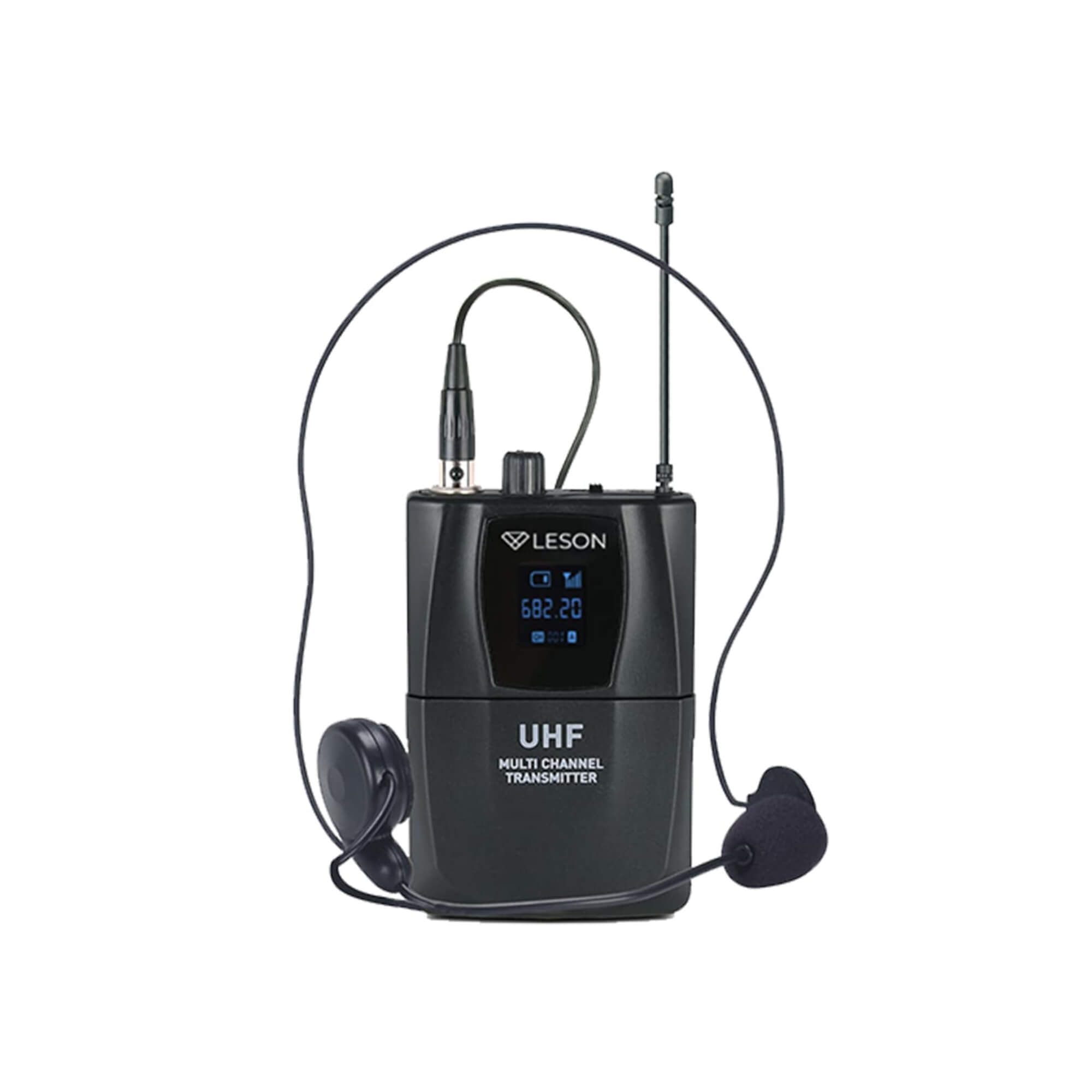 Microfone LS962 c/ 2 Headset + 2 Lapelas 48 Canais e 96 Frequências Leson - 2AMLS9621