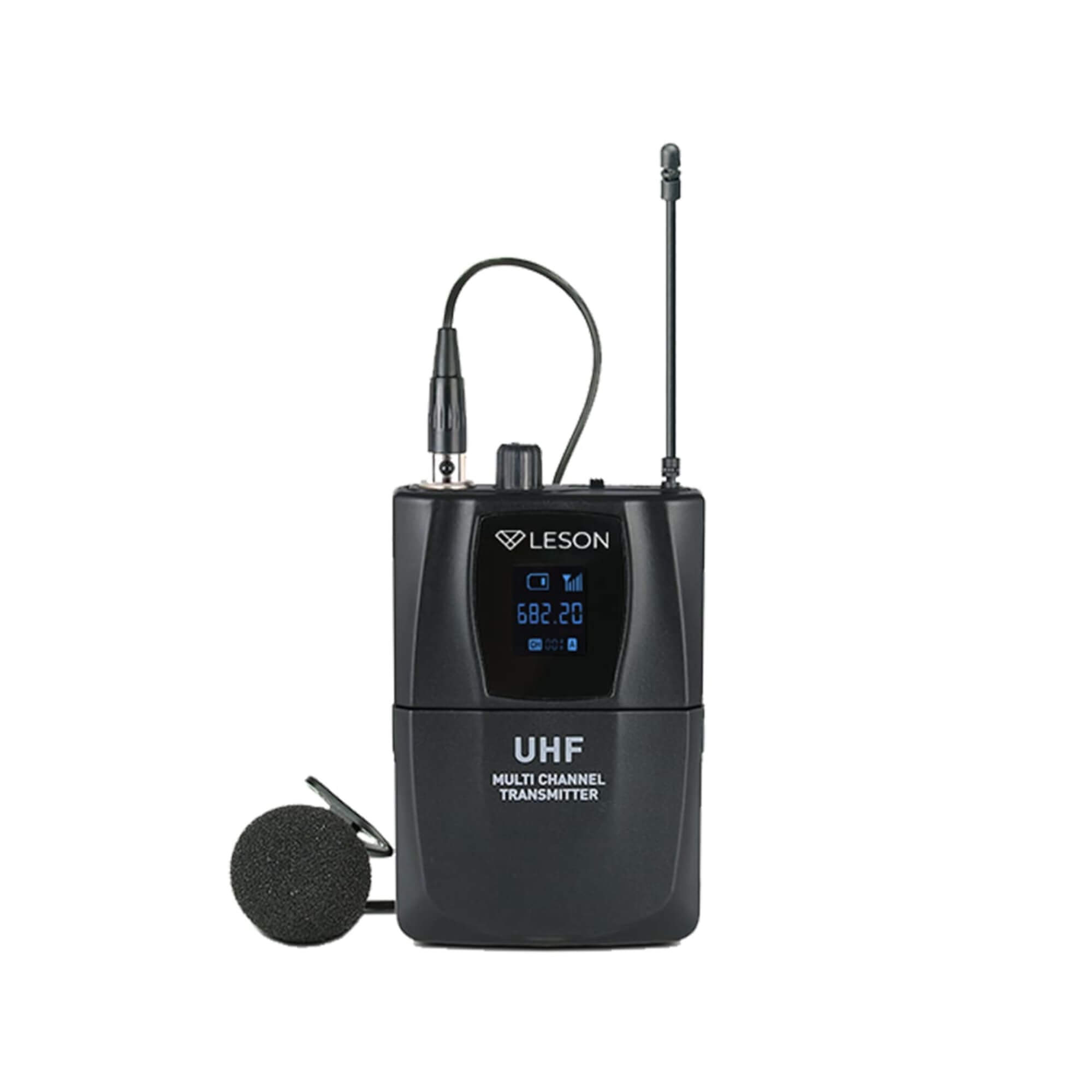 Microfone LS962 c/ 2 Headset + 2 Lapelas 48 Canais e 96 Frequências Leson - 2AMLS9621