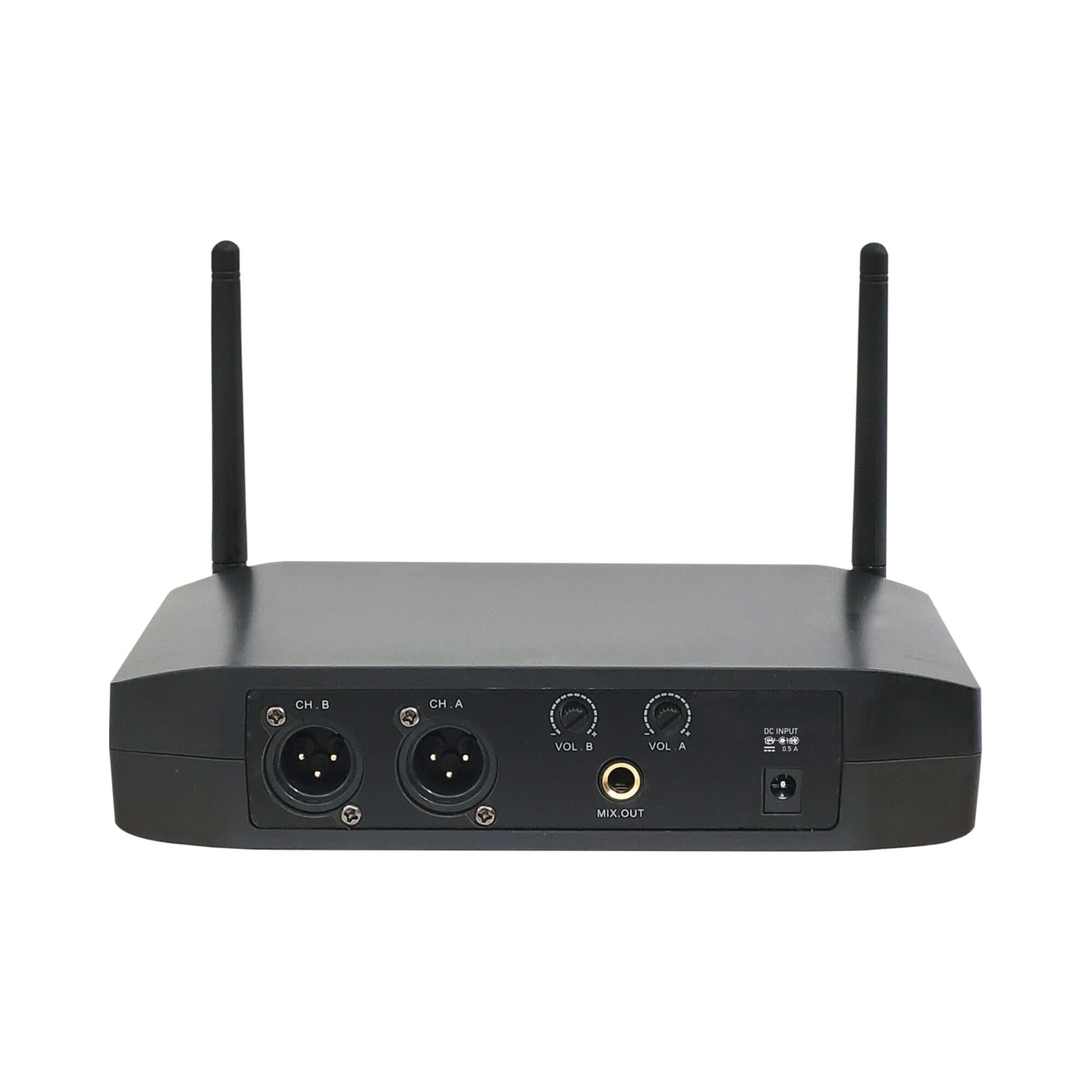 Microfone LS962 c/ Bastão + Headset e Lapela 48 Canais e 96 Frequências Leson - 2AMLS9624