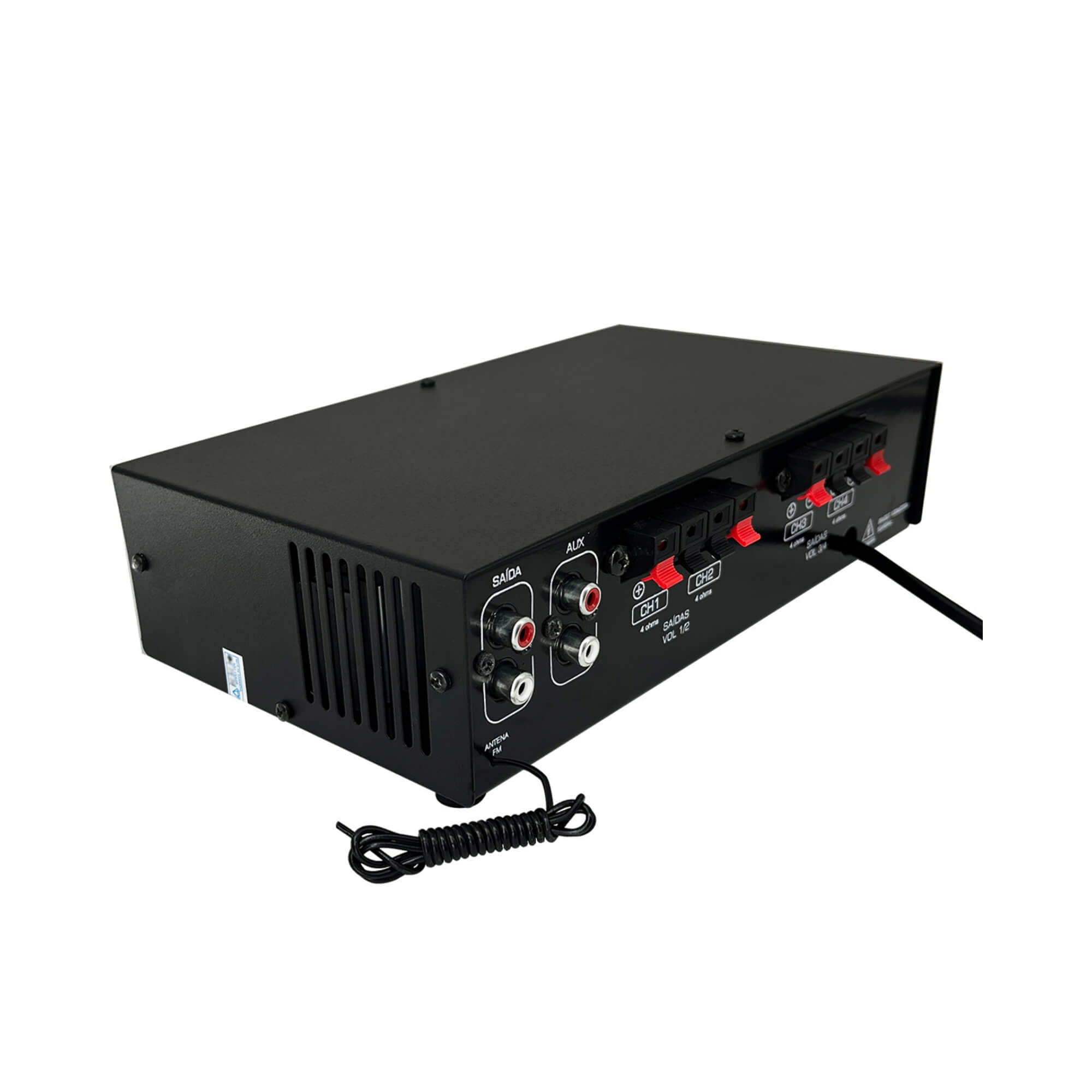 Receiver LSA 5000.4 Pro 120W RMS Entradas SD, USB, RCA, Bluetooth Leson - 2AMPL5000