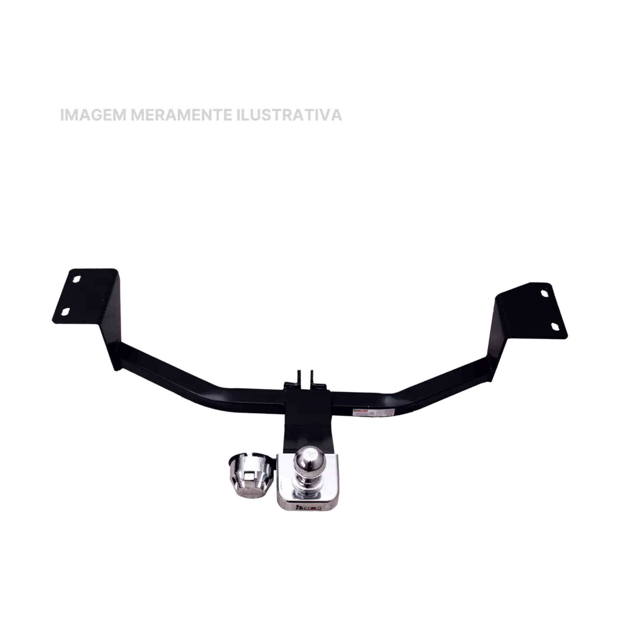 Engate Rabicho Reboque HRV 2 Escapamentos 2024/2025 Braconi - BRCIM274