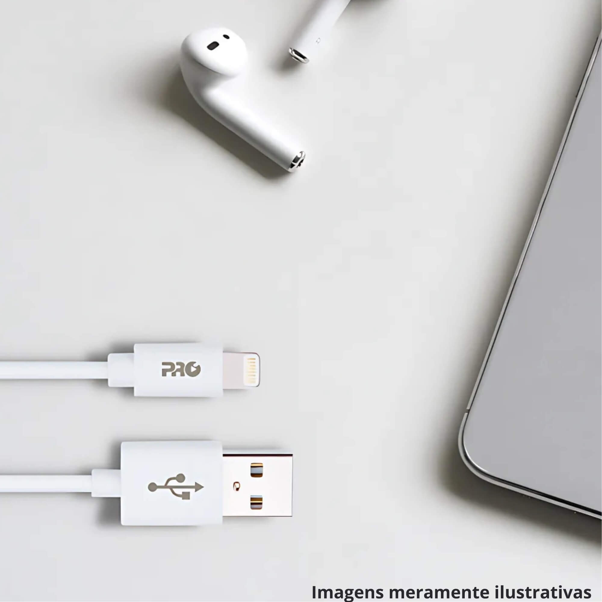 COMP Kit Carregador Universal Ultrarrápido QC+PD 20W + Cabo USB / Lightning 1 Metro Pro Eletronic