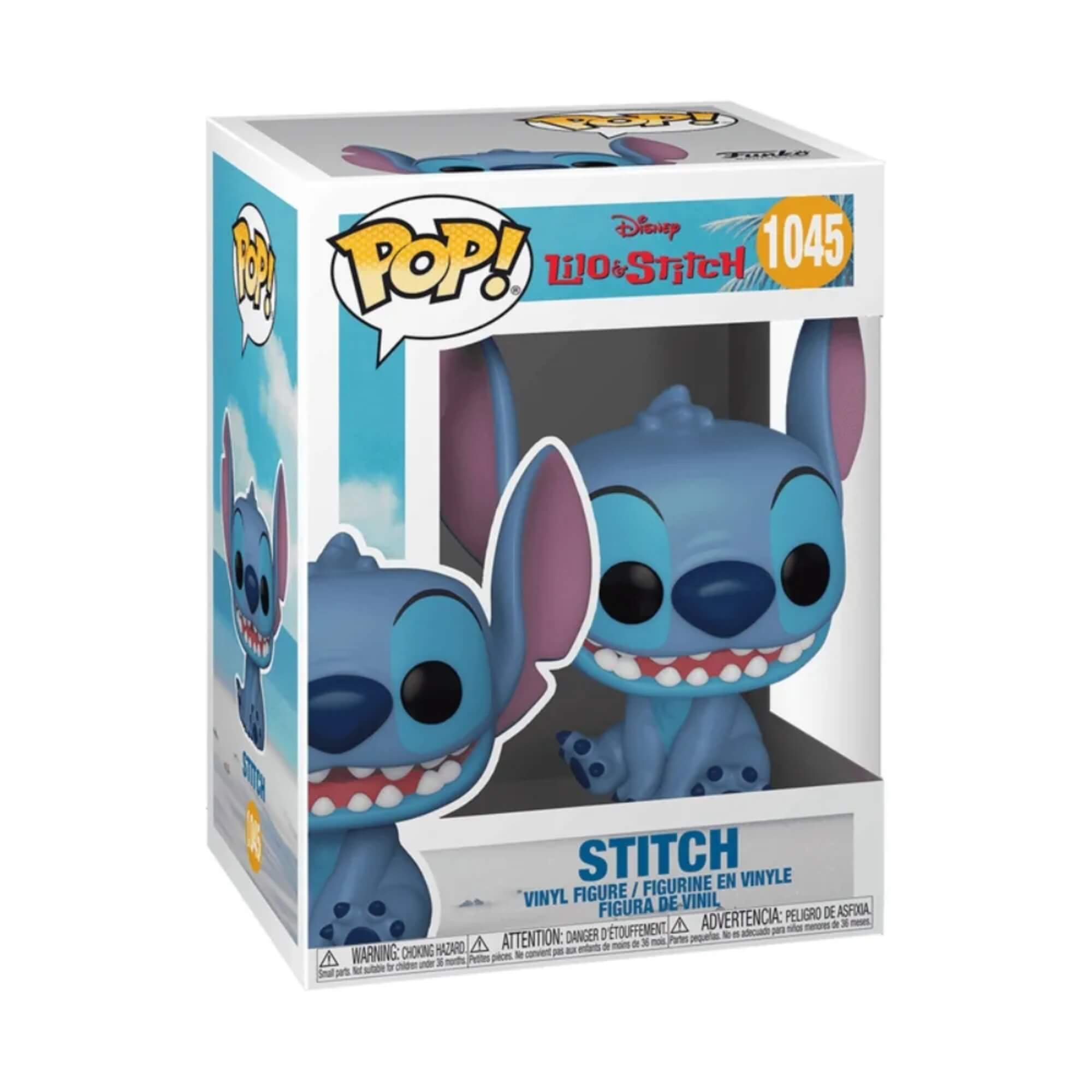 Boneco Funko Pop! Disney Lilo & Stitch - Stitch Sorrindo Candide - 12119