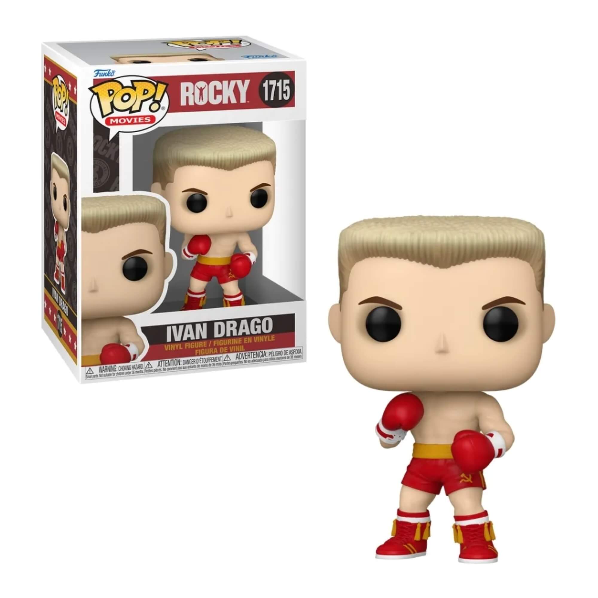 Boneco Funko Pop! Rocky Balboa - Ivan Drago Candide - 11882