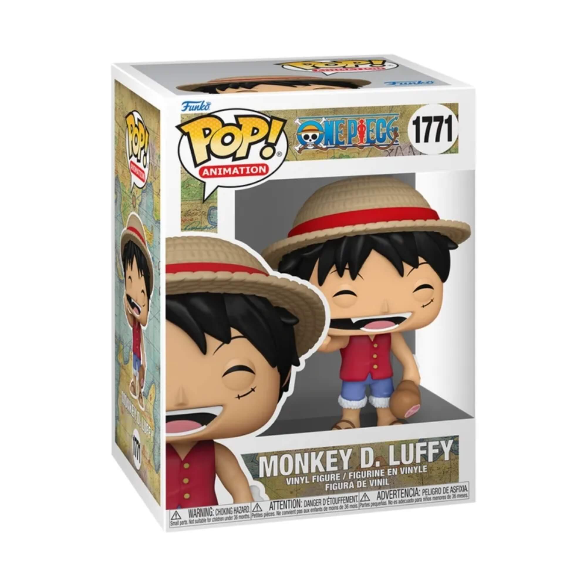 Boneco Funko Pop! One Piece - Luffy com Carne Candide - 11848